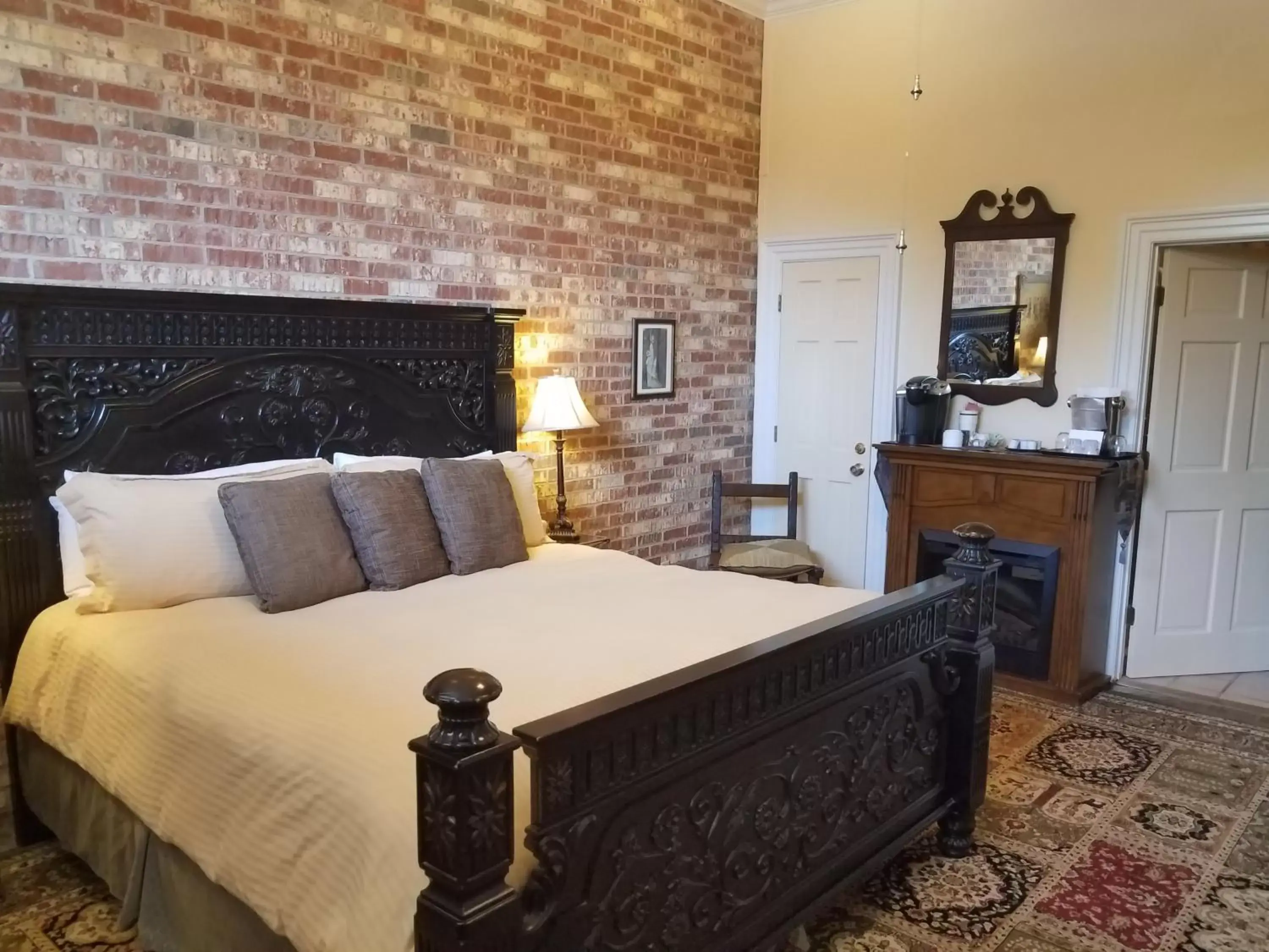 Bed in Old Brick Inn