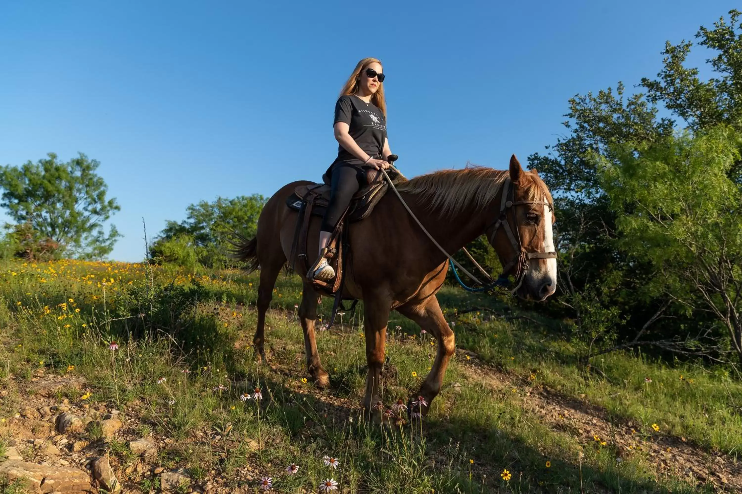 Spring, Horseback Riding in Wildcatter Ranch and Resort