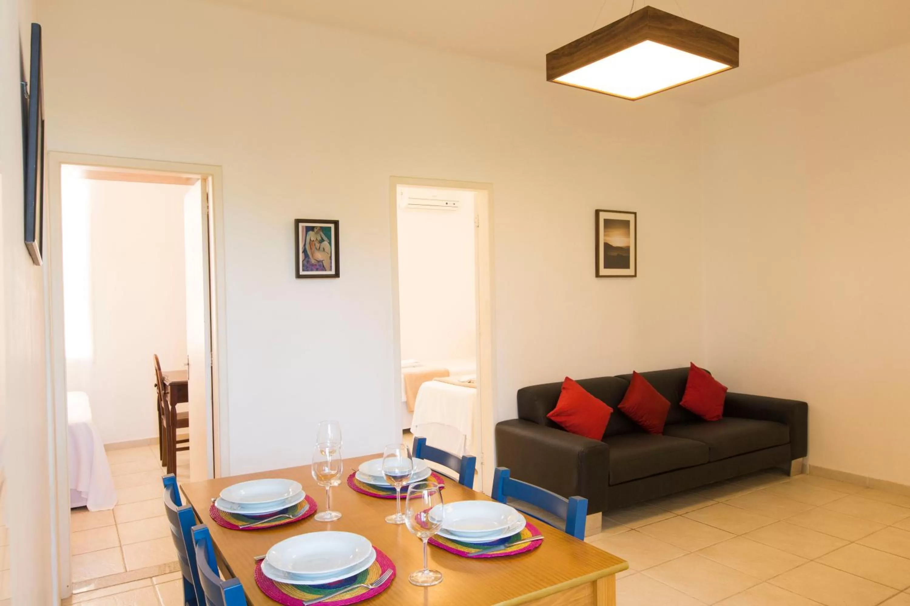 Living room in Sugar Loft Apartments