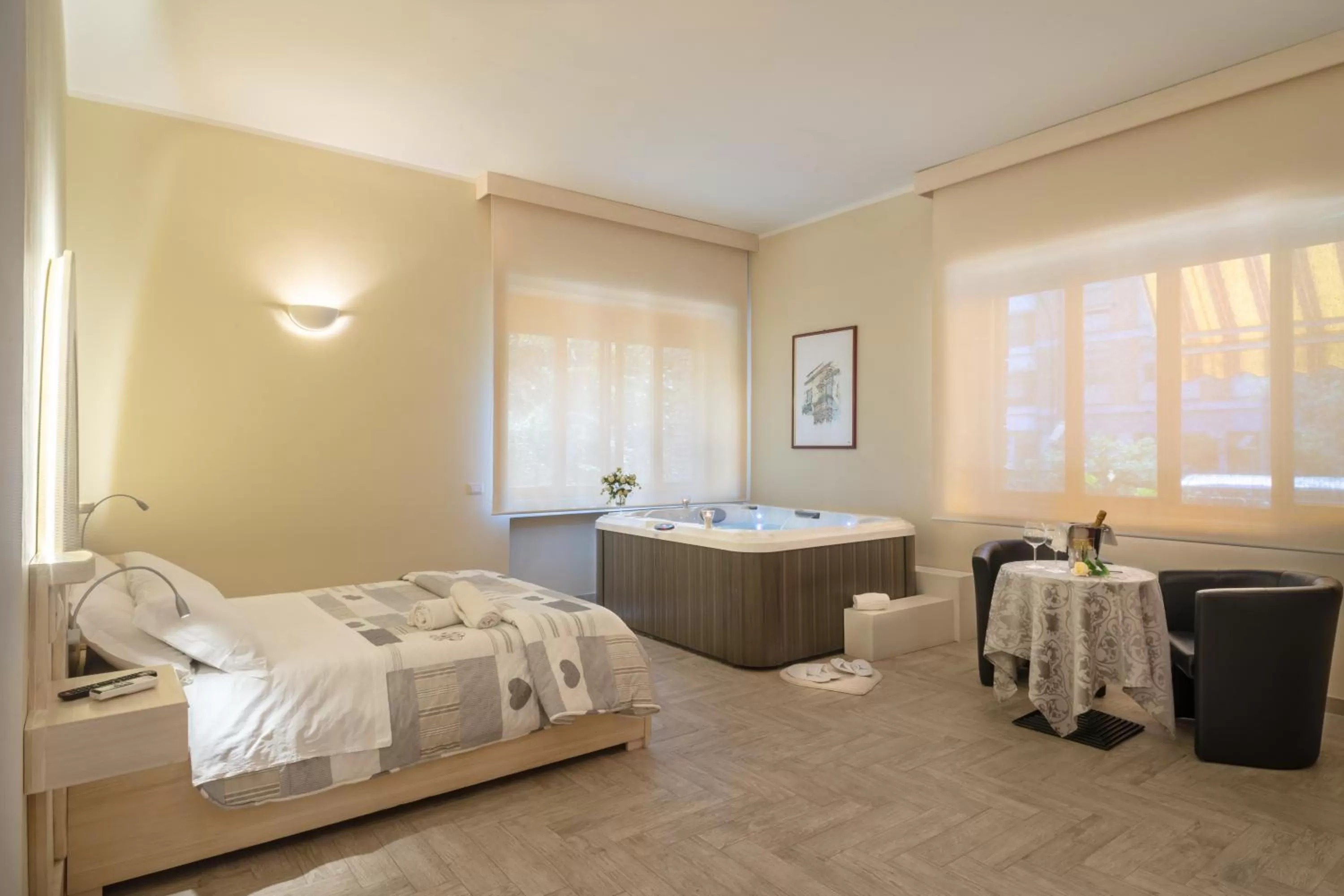 Hot Tub, Bed in Villa Domus Salento Suites & Rooms con parcheggio privato in loco