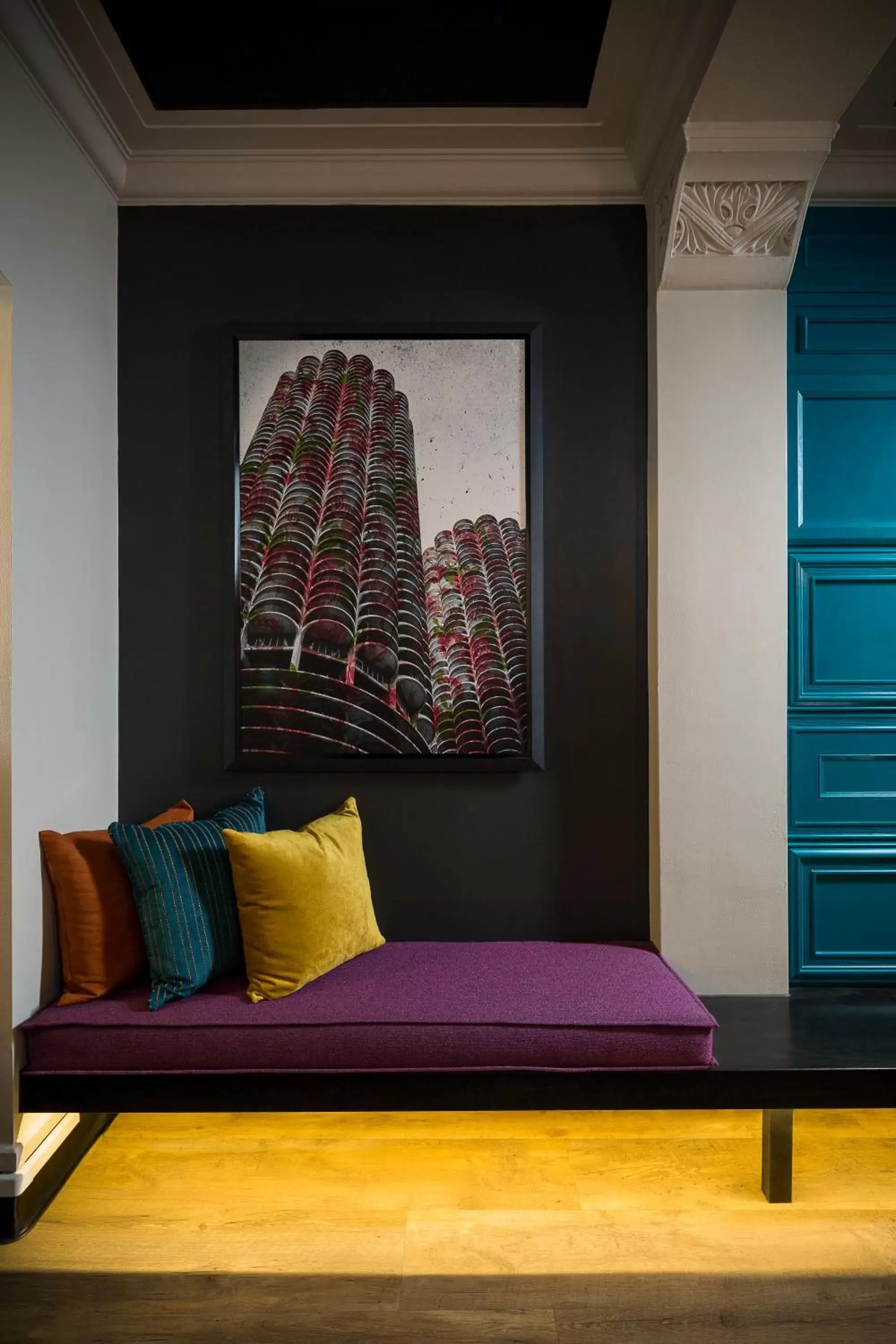 Decorative detail, Bed in City Suites Hotel Decorative detail, Bed in City Suites Hotel