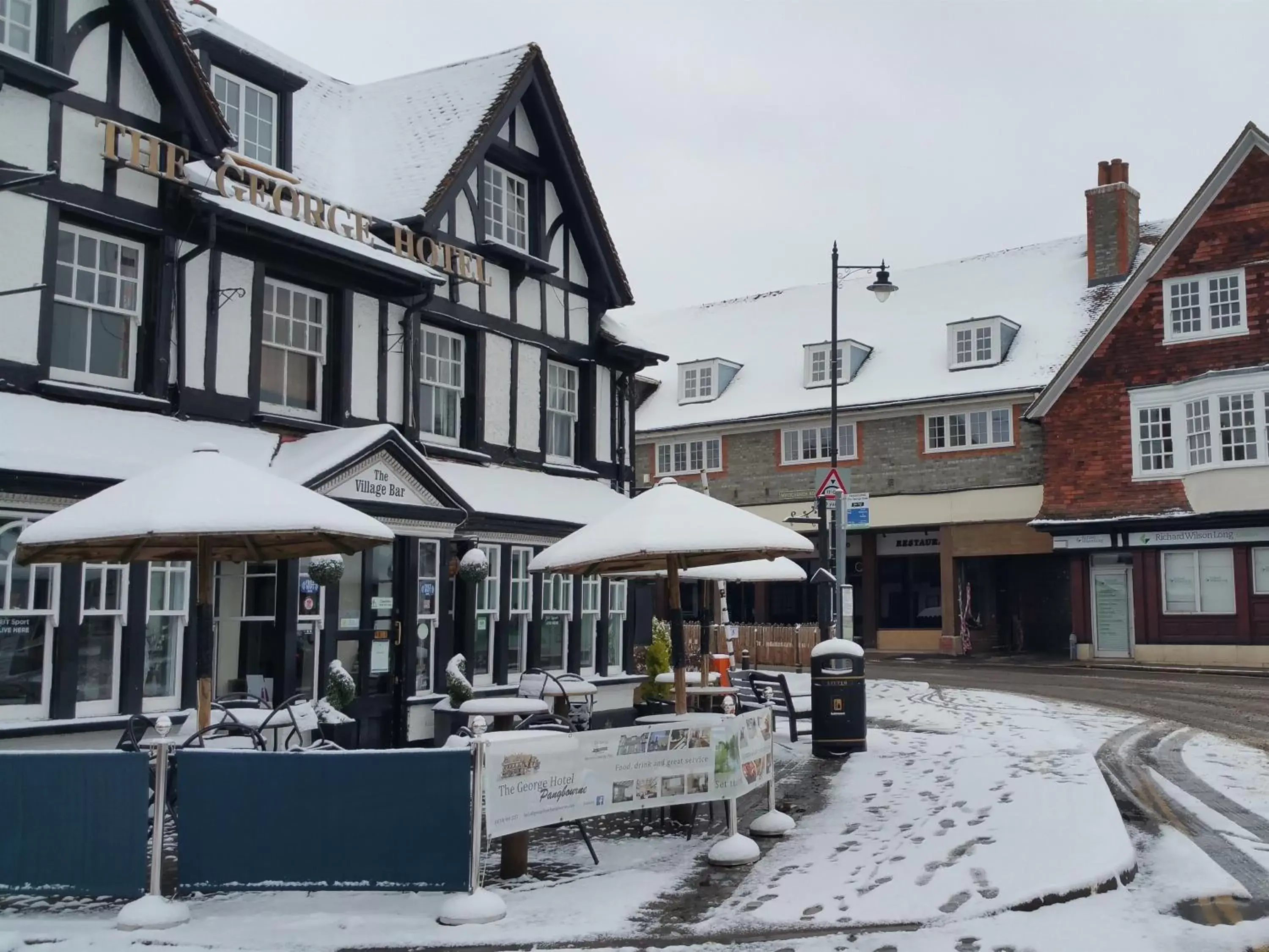 Property building in The George Hotel Pangbourne
