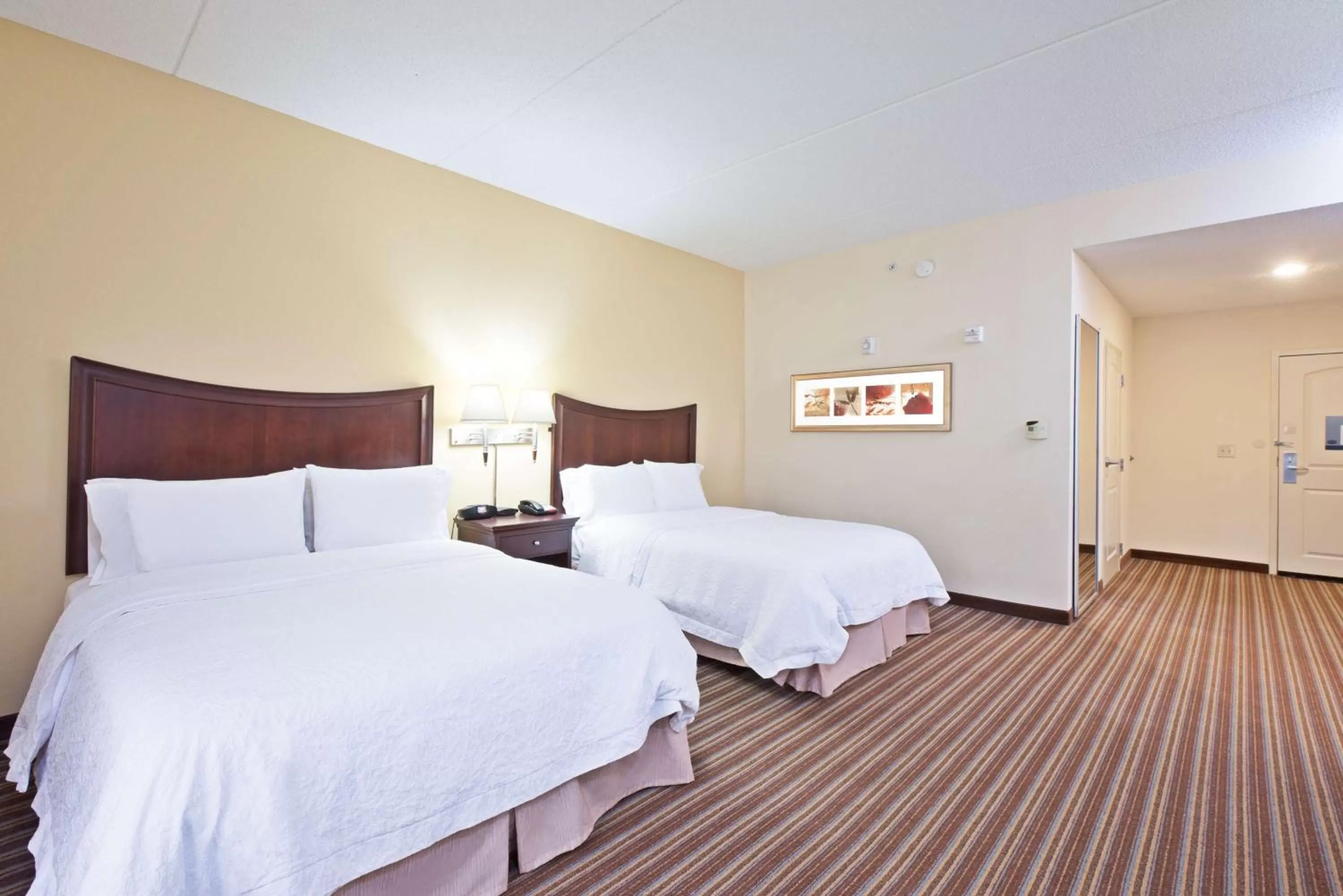 Queen Room with Bath Tub - Mobility/Hearing Accessible - Non-Smoking in Hampton Inn Gainesville-Haymarket