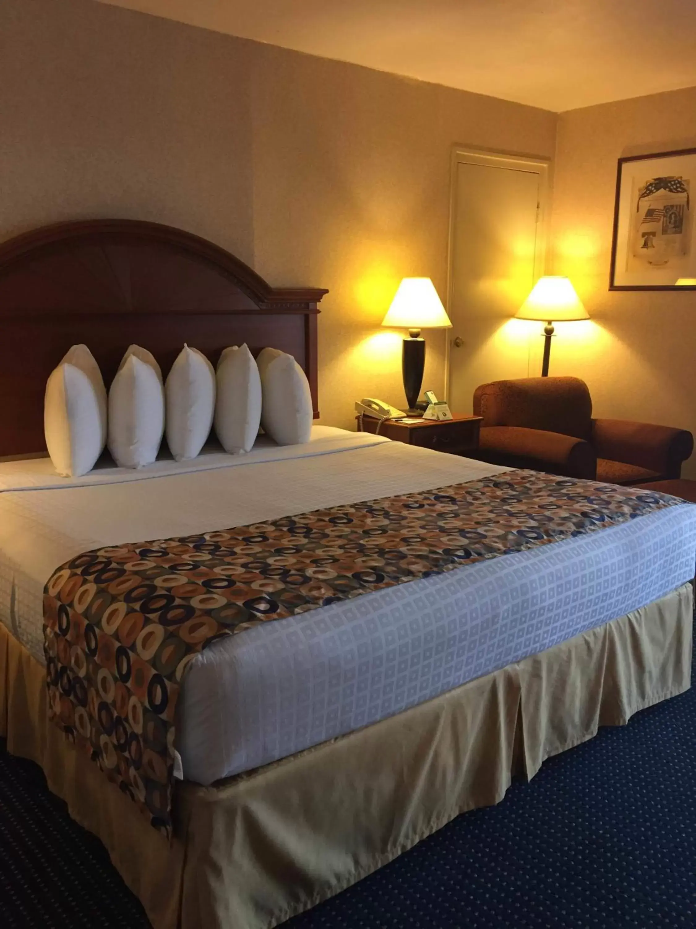 Bedroom, Bed in Hotel Pentagon