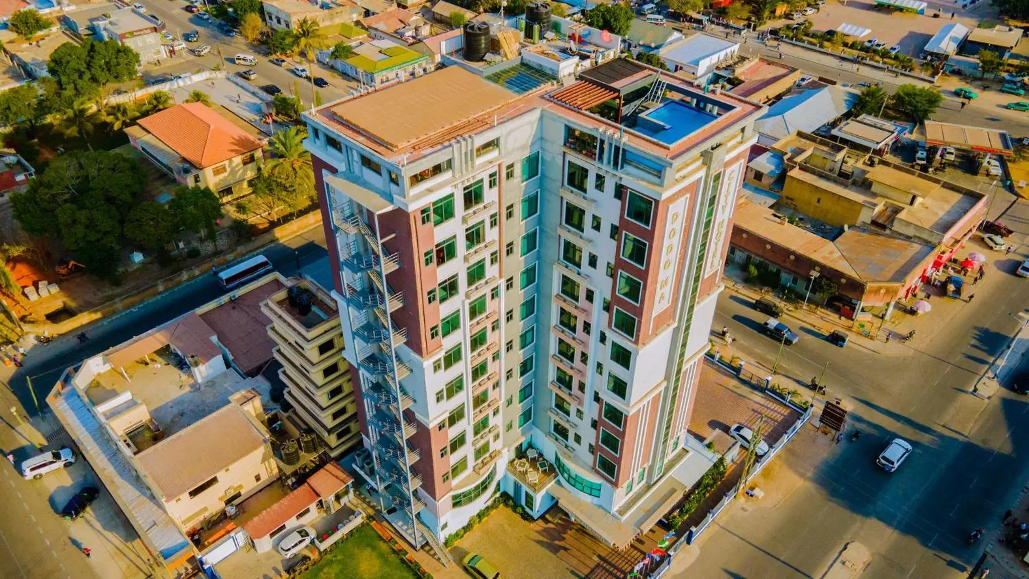 Property building, Bird's-eye View in Best Western Dodoma City Hotel