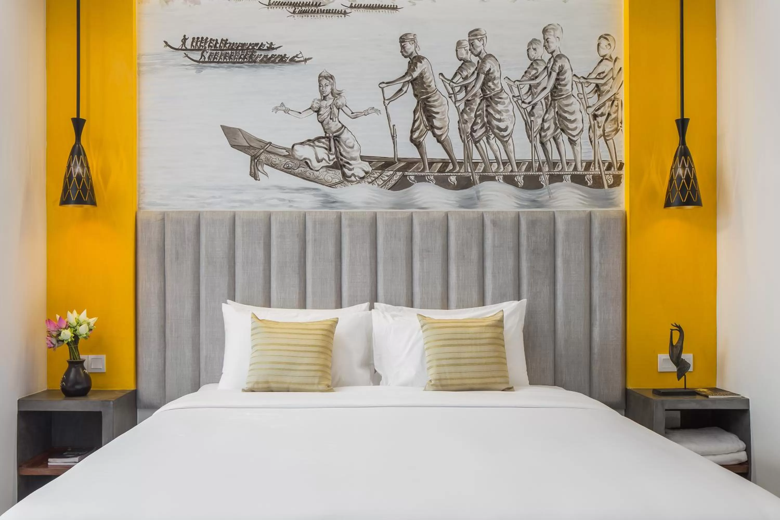 Bedroom, Bed in Siem Reap Palace Hotel & Spa