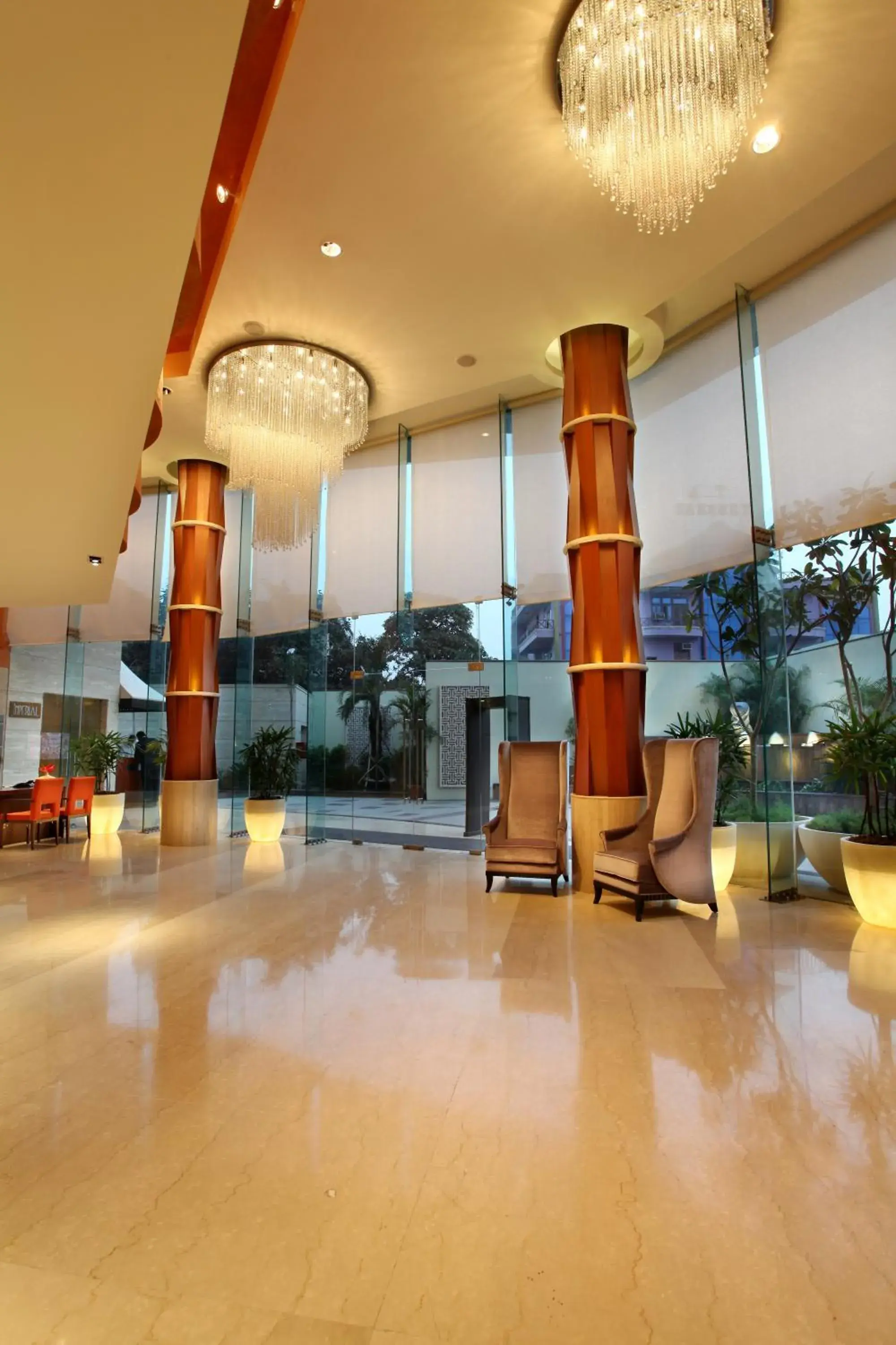 Facade/entrance, Lobby/Reception in Mahagun Sarovar Portico Suites Ghaziabad