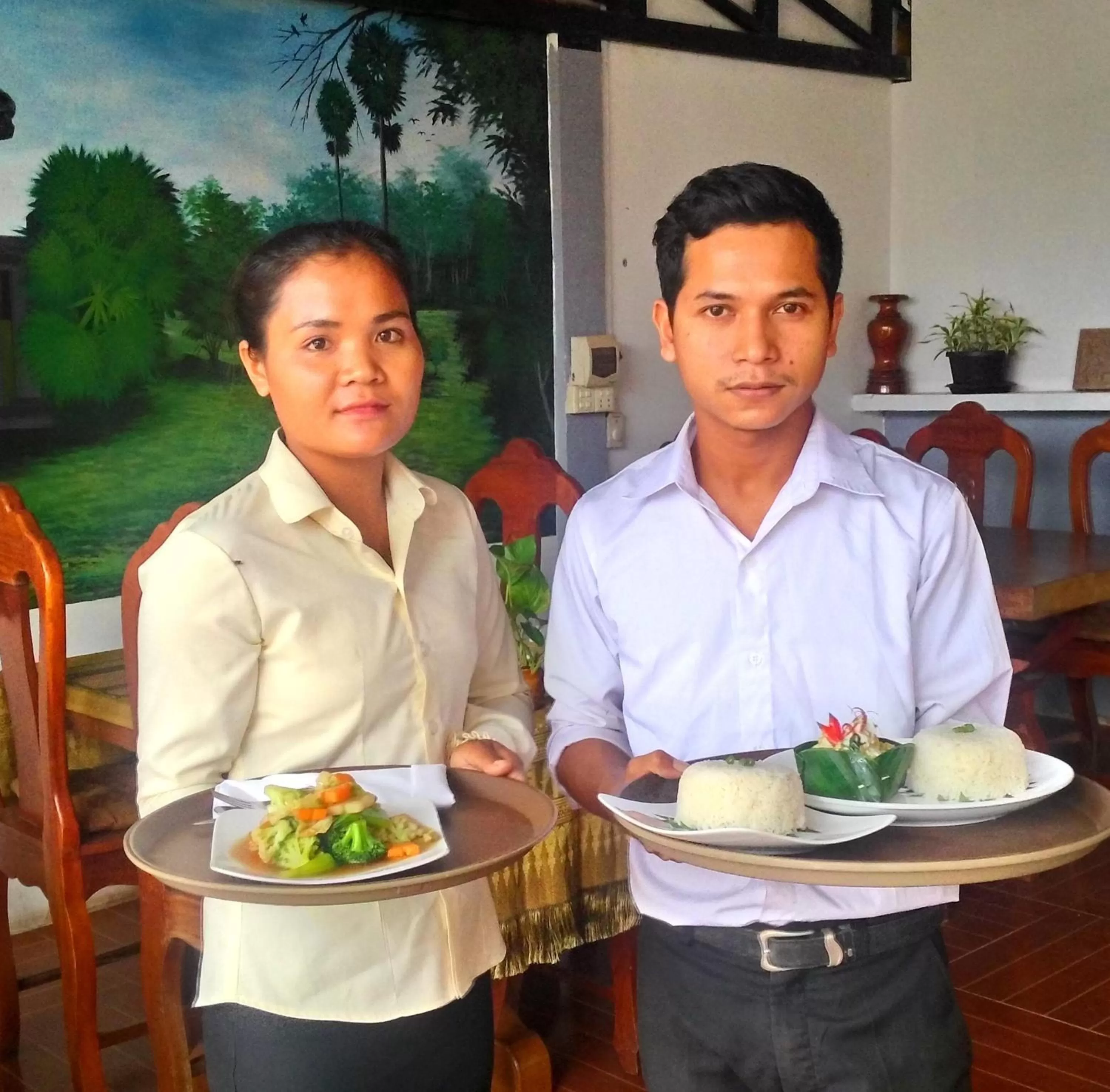 Staff in BayStone Resort