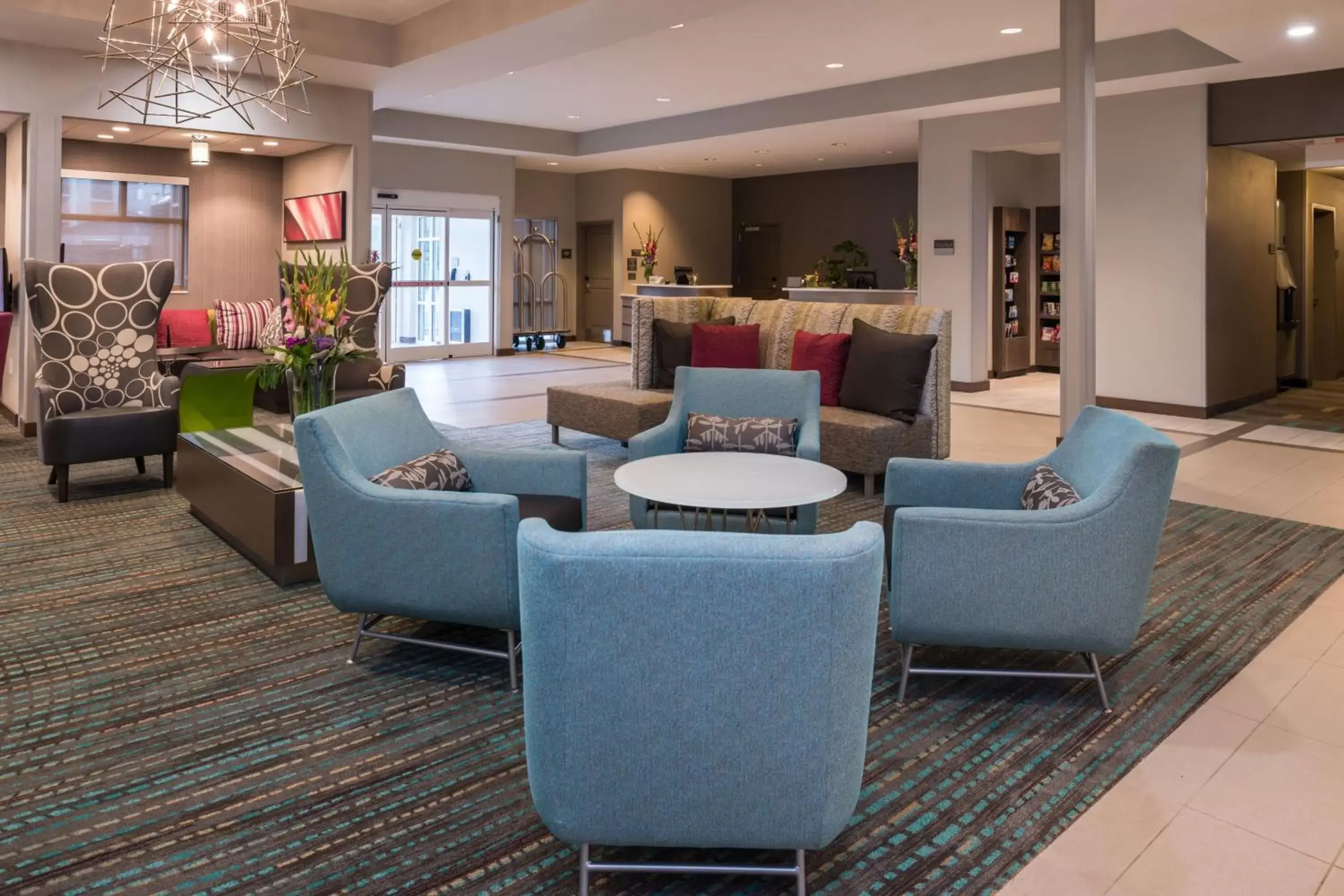 Lobby or reception, Lounge/Bar in Residence Inn by Marriott Decatur