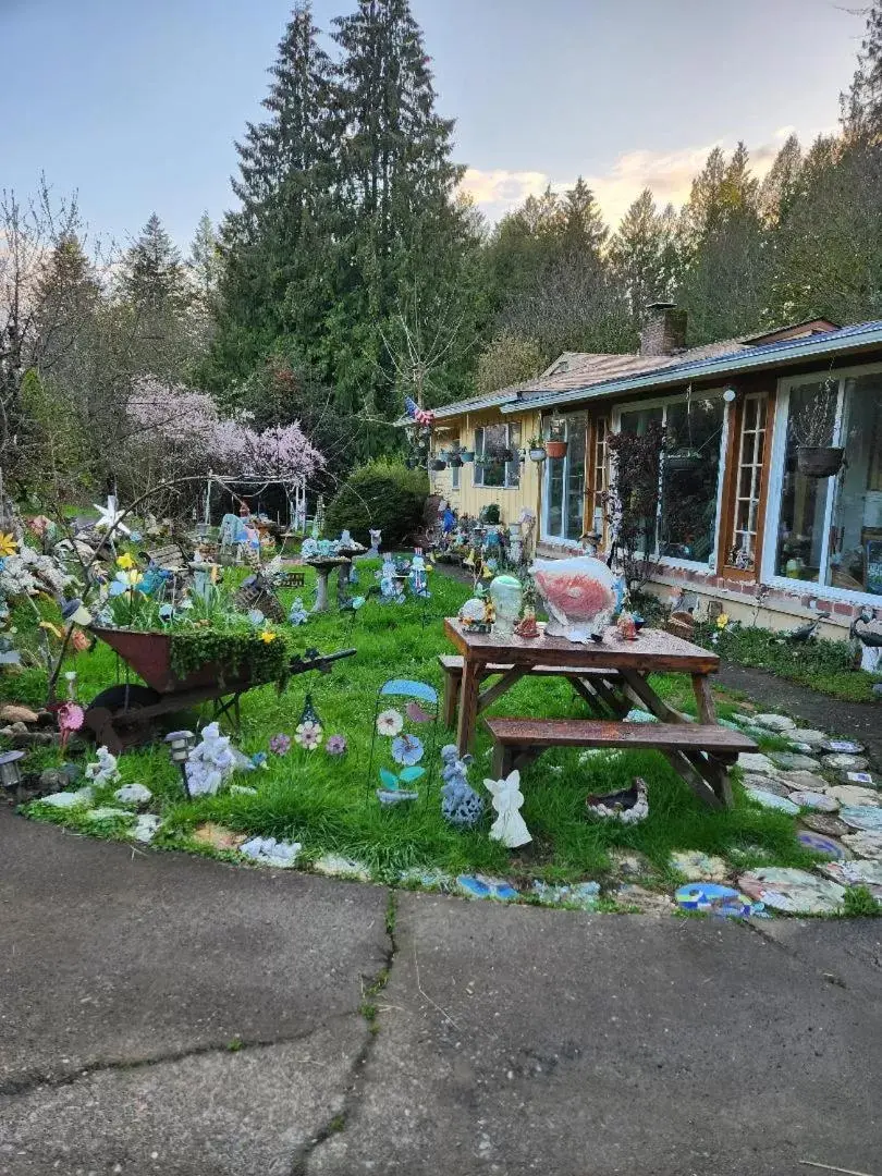 Garden in Scott Creek Farm