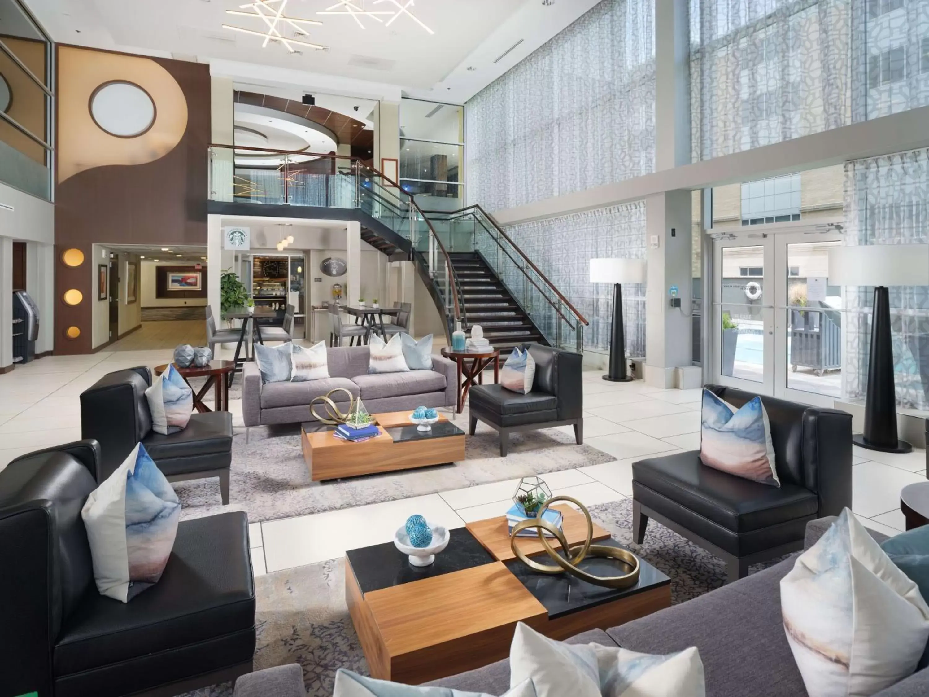 Lobby or reception in DoubleTree by Hilton Hotel Chattanooga Downtown Lobby or reception in DoubleTree by Hilton Hotel Chattanooga Downtown