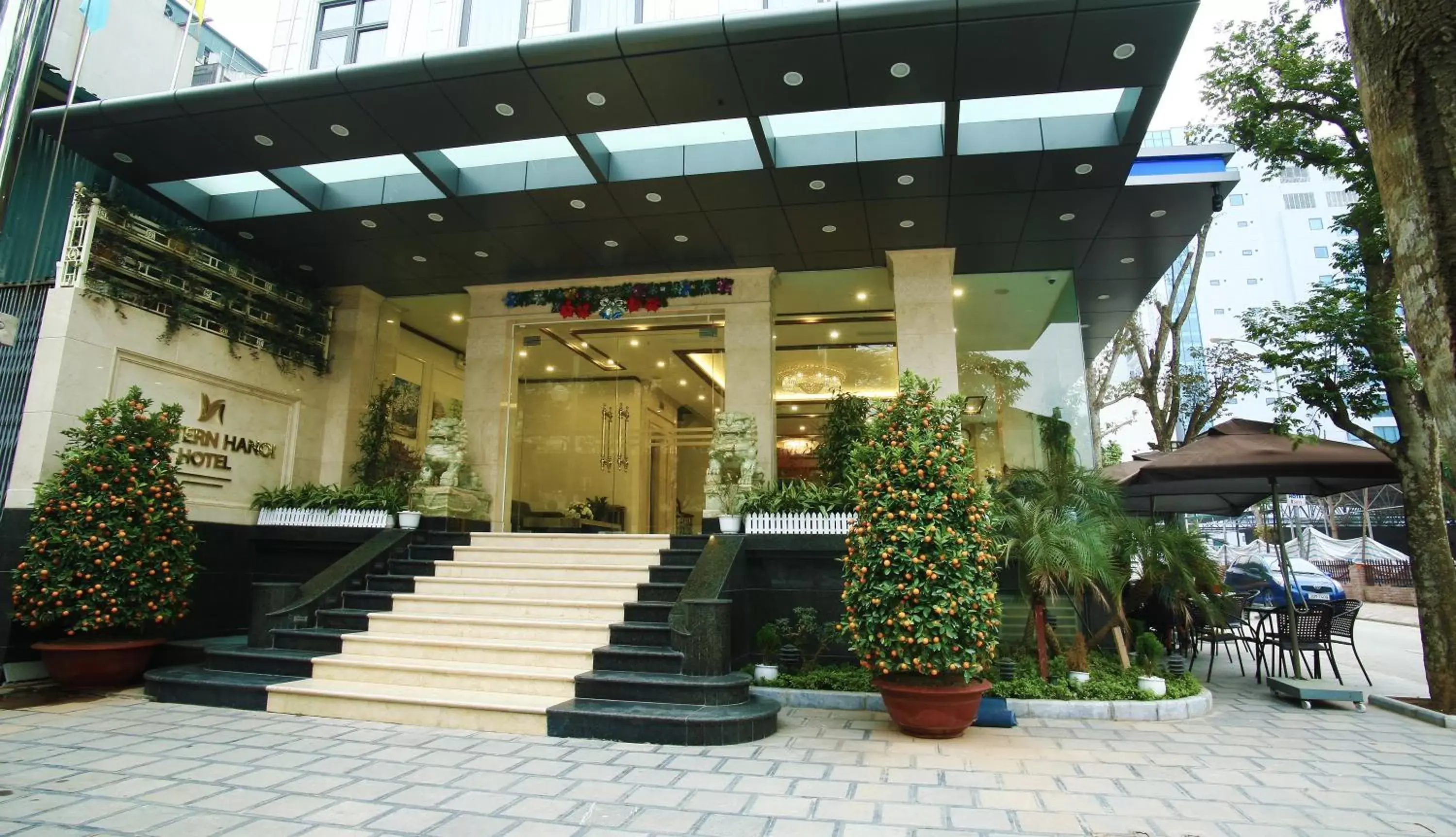 Facade/entrance in Western Hanoi Hotel