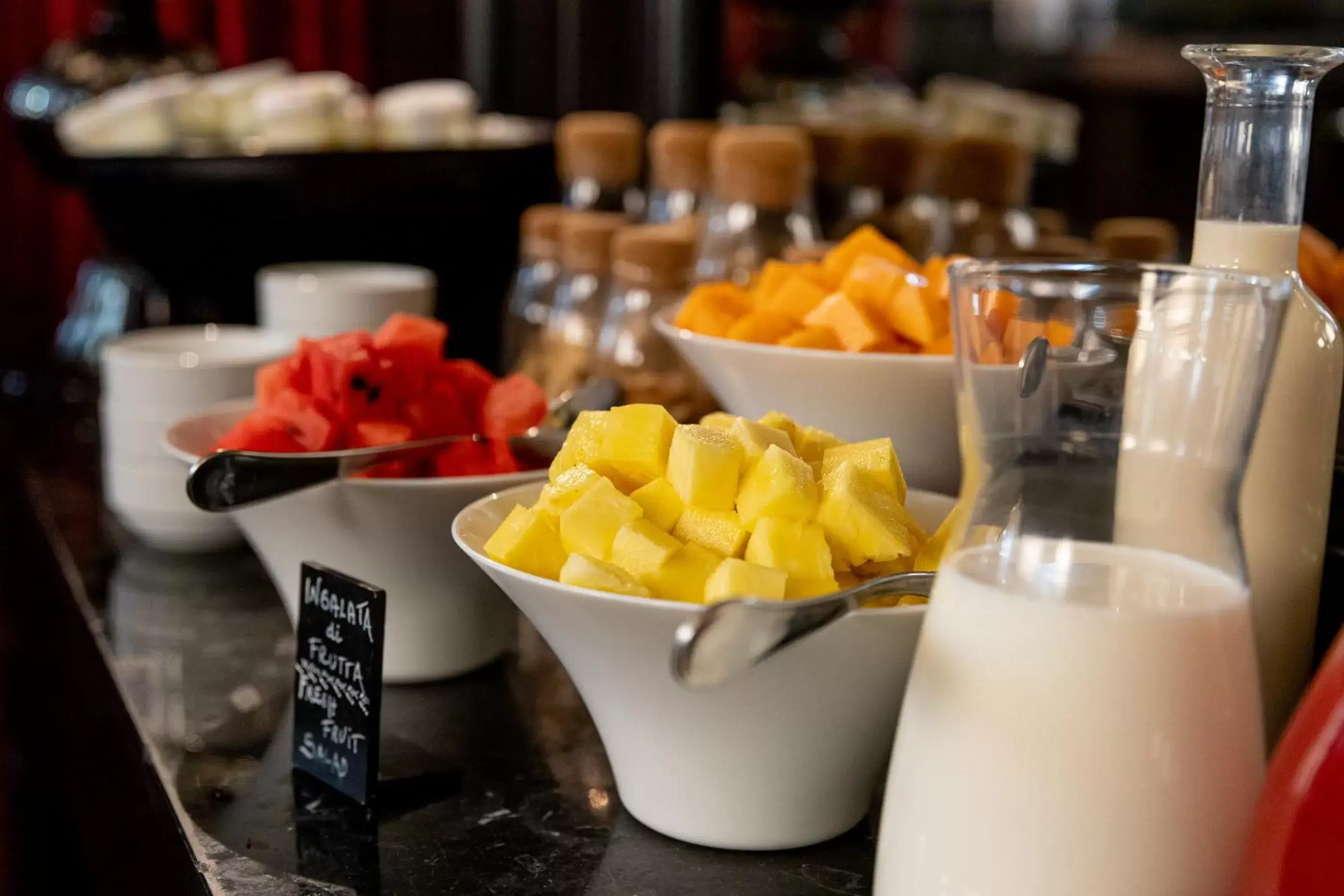 Food and drinks in DOM Hotel Roma - Preferred Hotels & Resorts