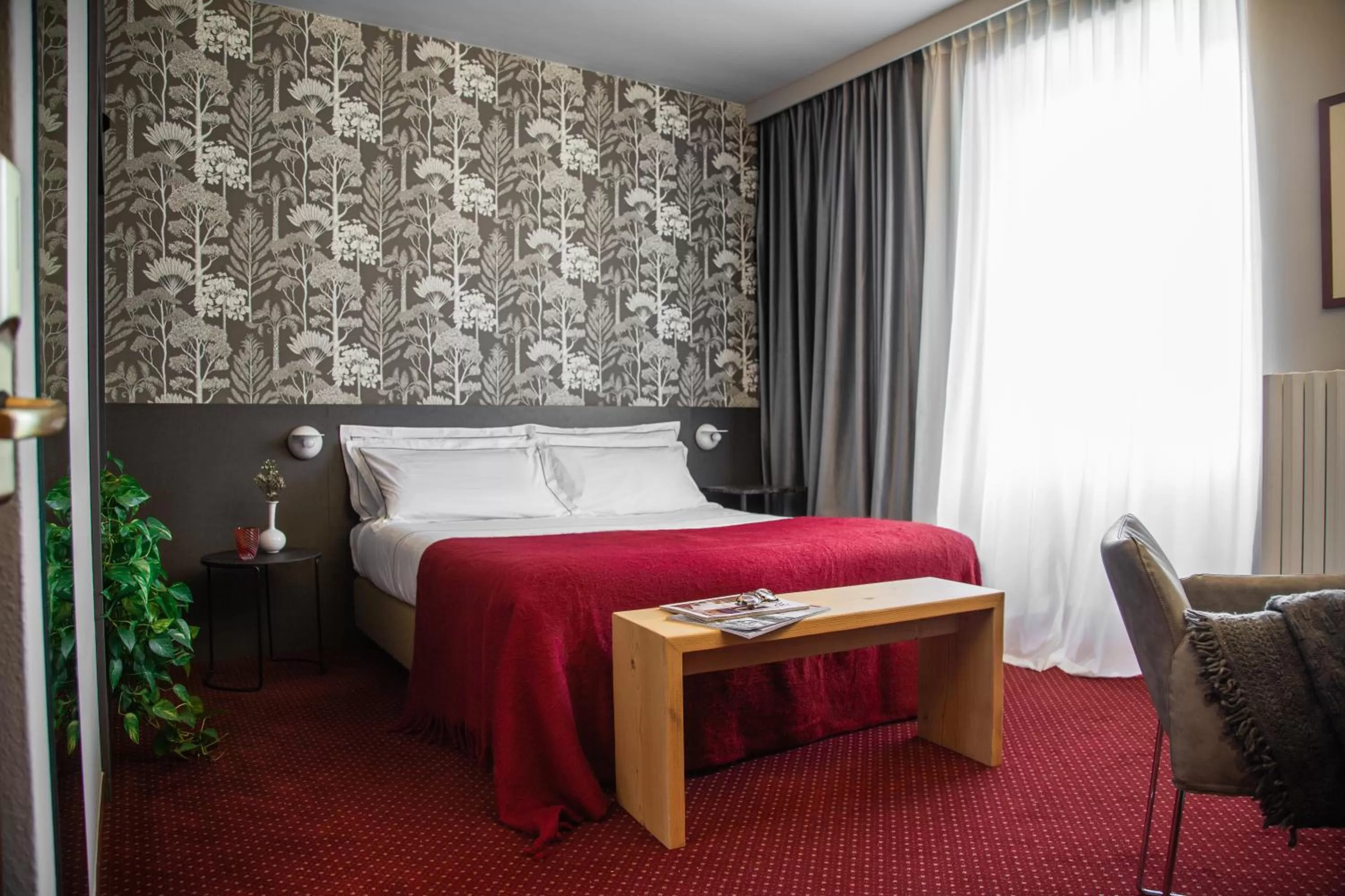 Bed in Hotel Tremoggia