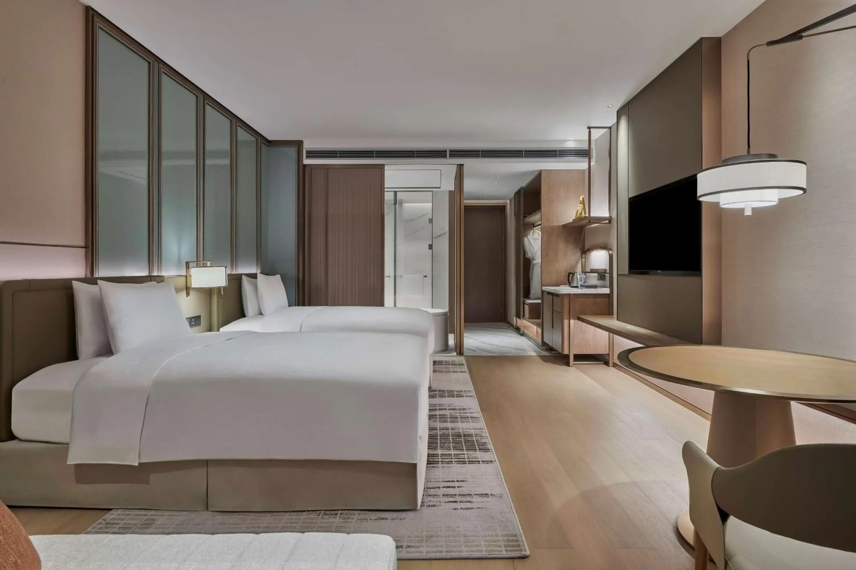 Bedroom in Hilton Changsha Riverside