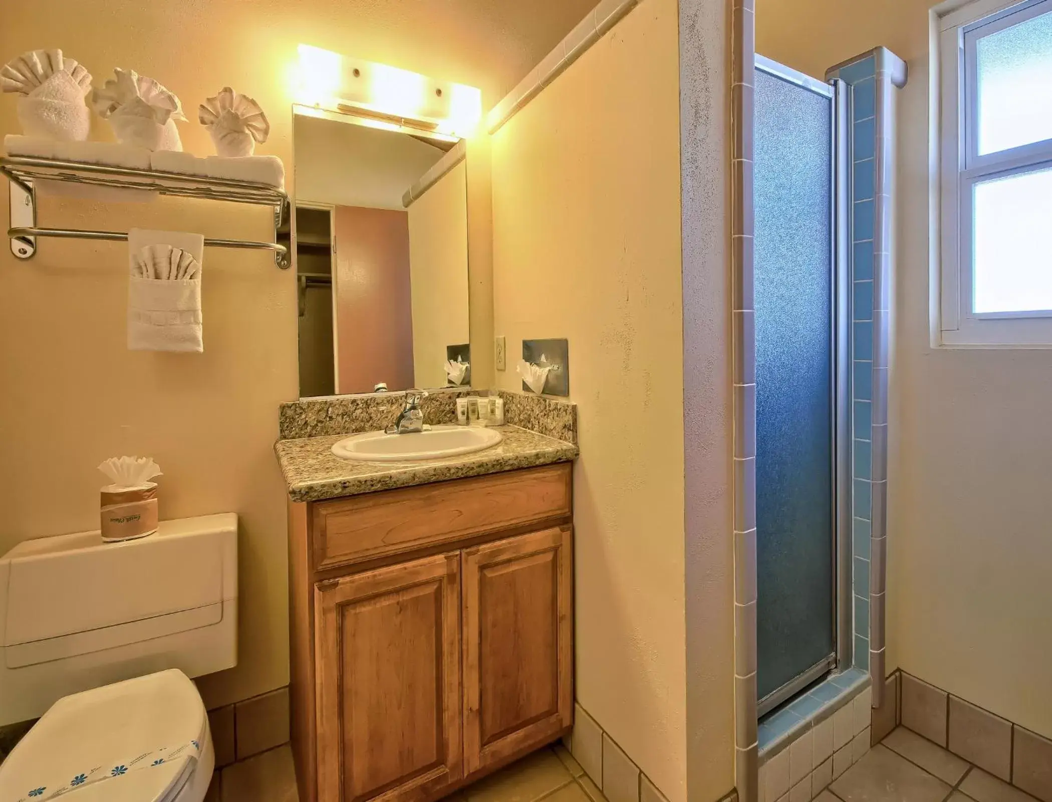 Bathroom in Silver Surf Motel