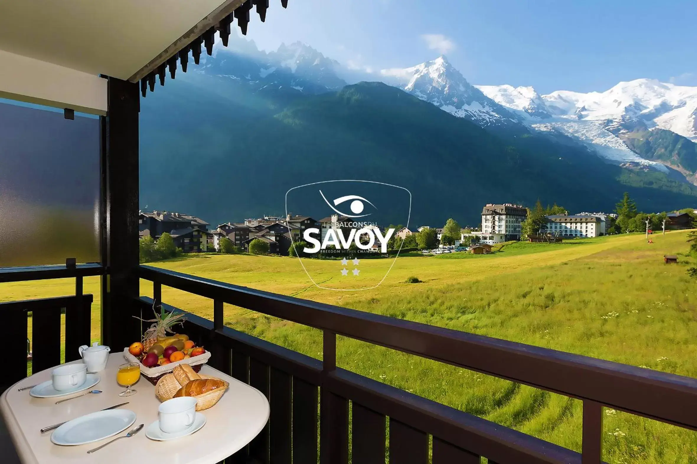 View (from property/room), Mountain View in Les Balcons du Savoy