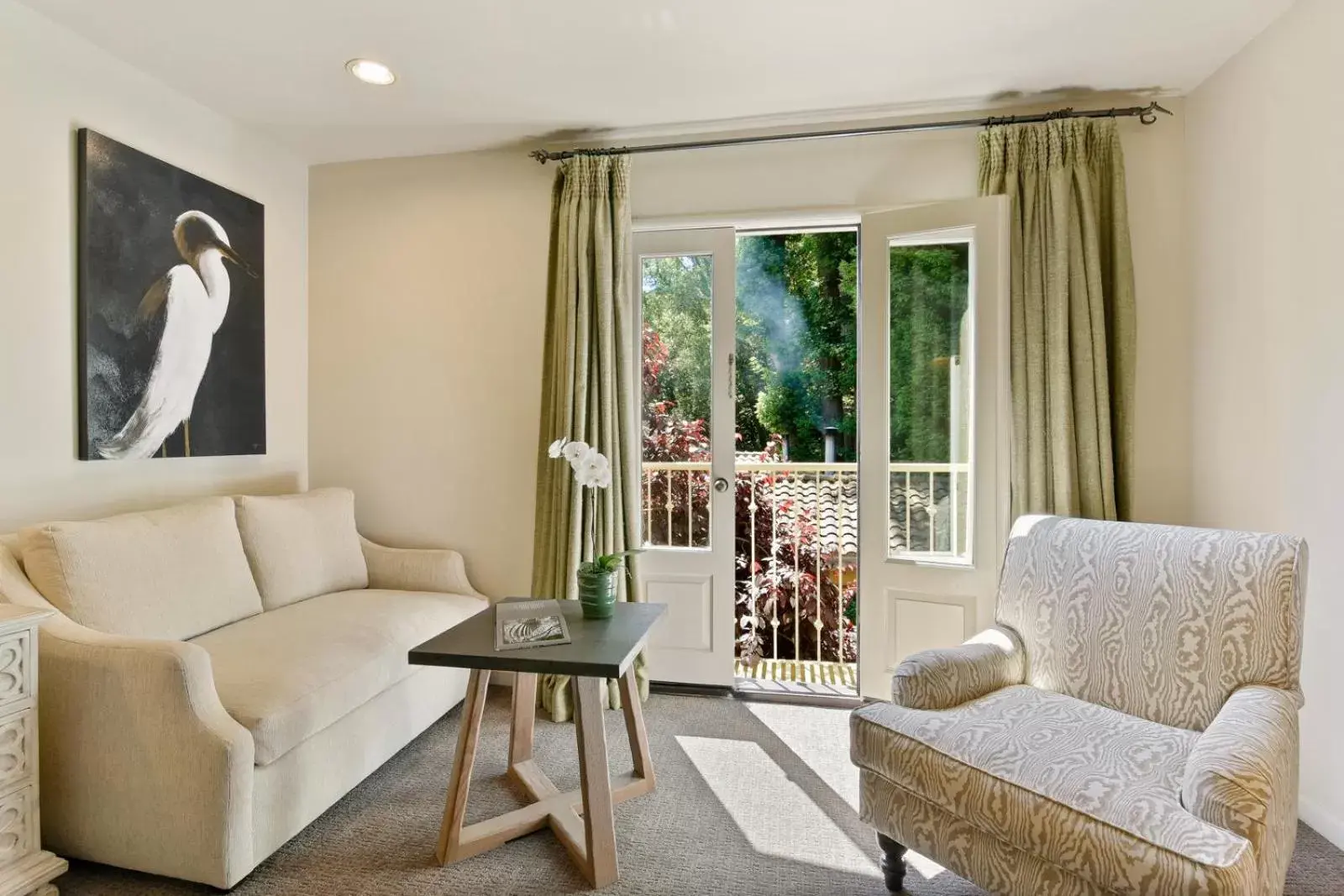 Seating Area in Mill Valley Inn