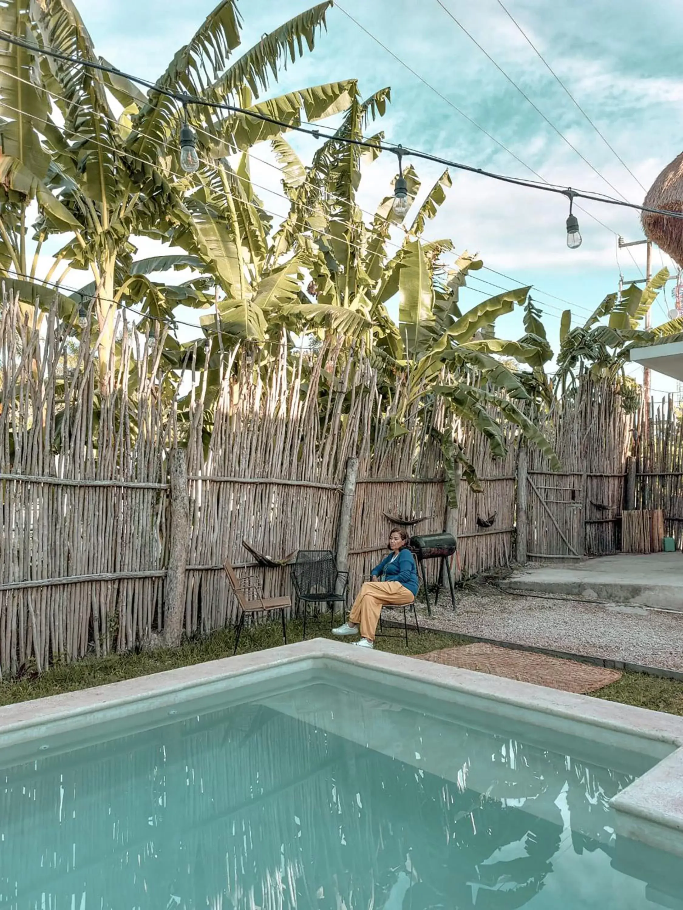 Swimming Pool in Hotel Xa´an Bacalar