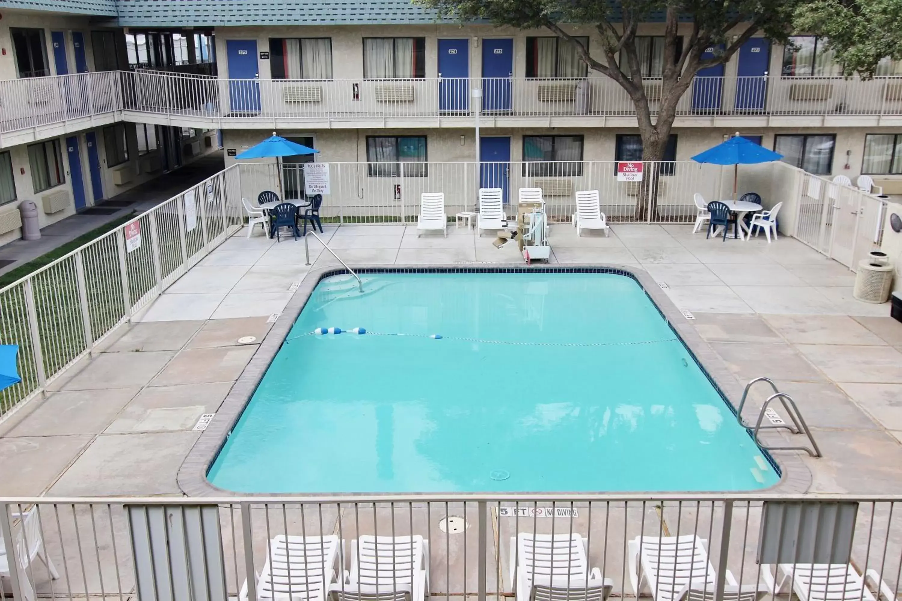 Swimming pool, Pool View in Motel 6-Fort Stockton, TX