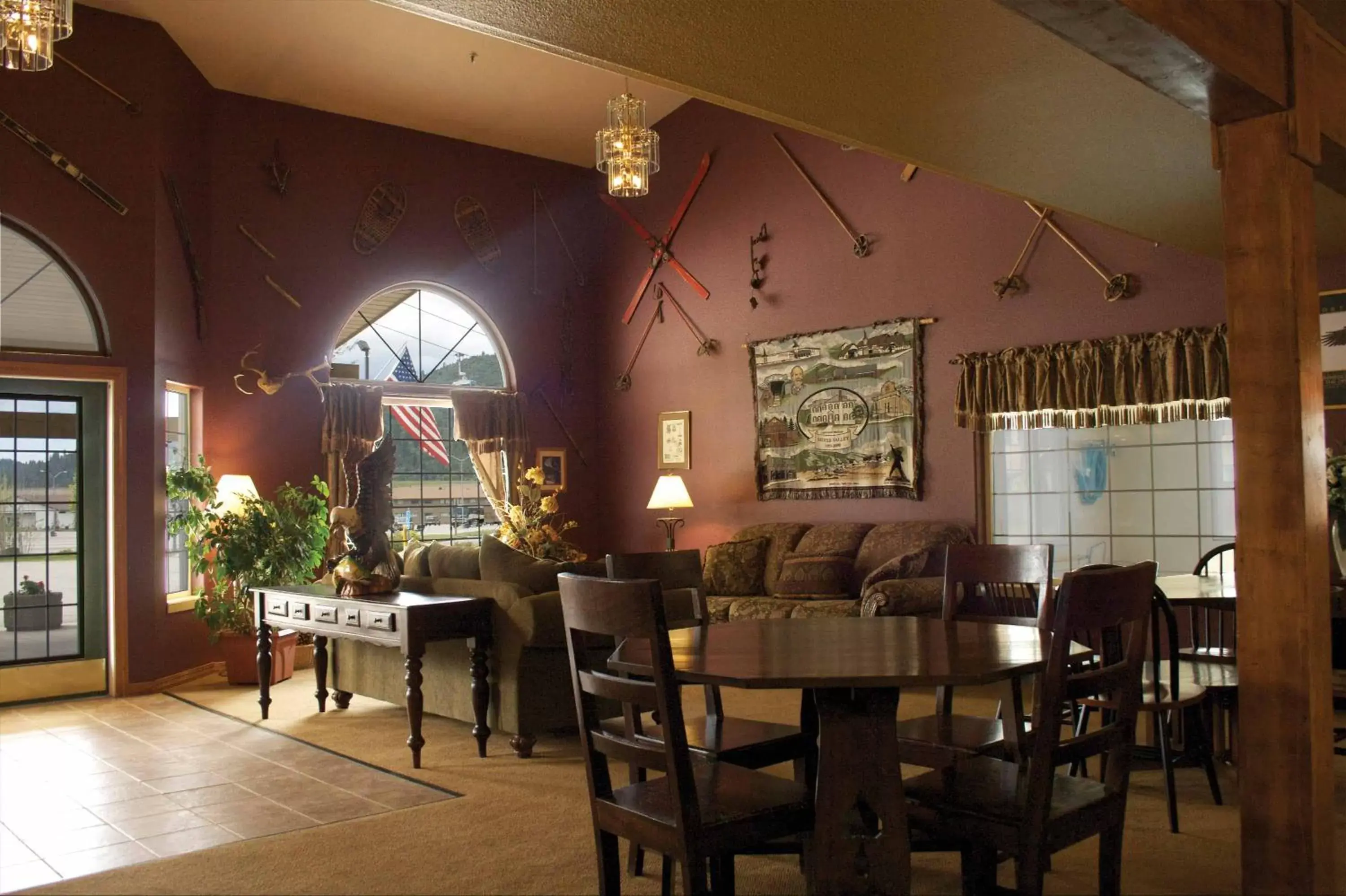Lobby or reception, Restaurant/Places to Eat in FairBridge Inn & Suites Kellogg