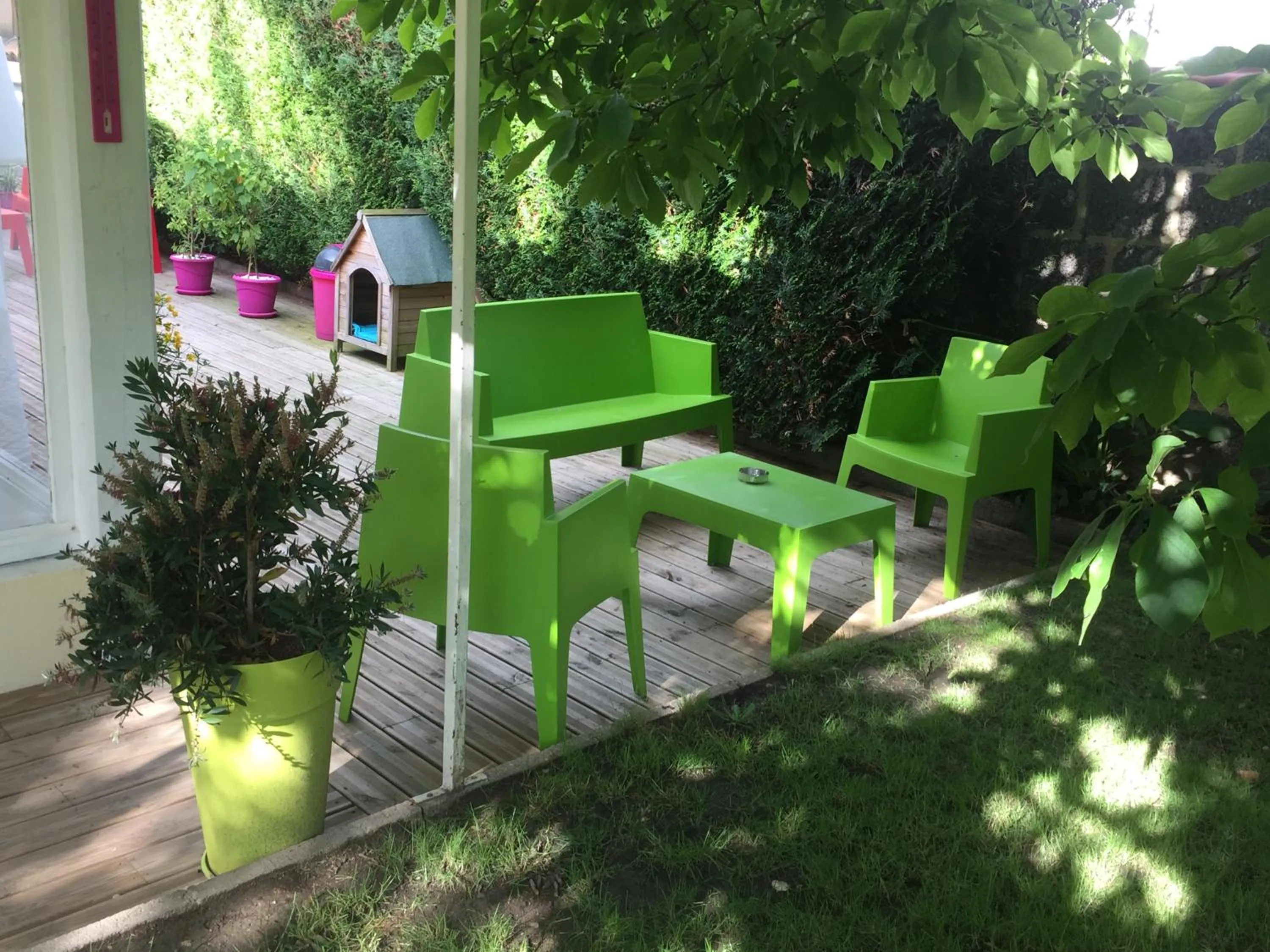 Balcony/Terrace in Hôtel Concorde