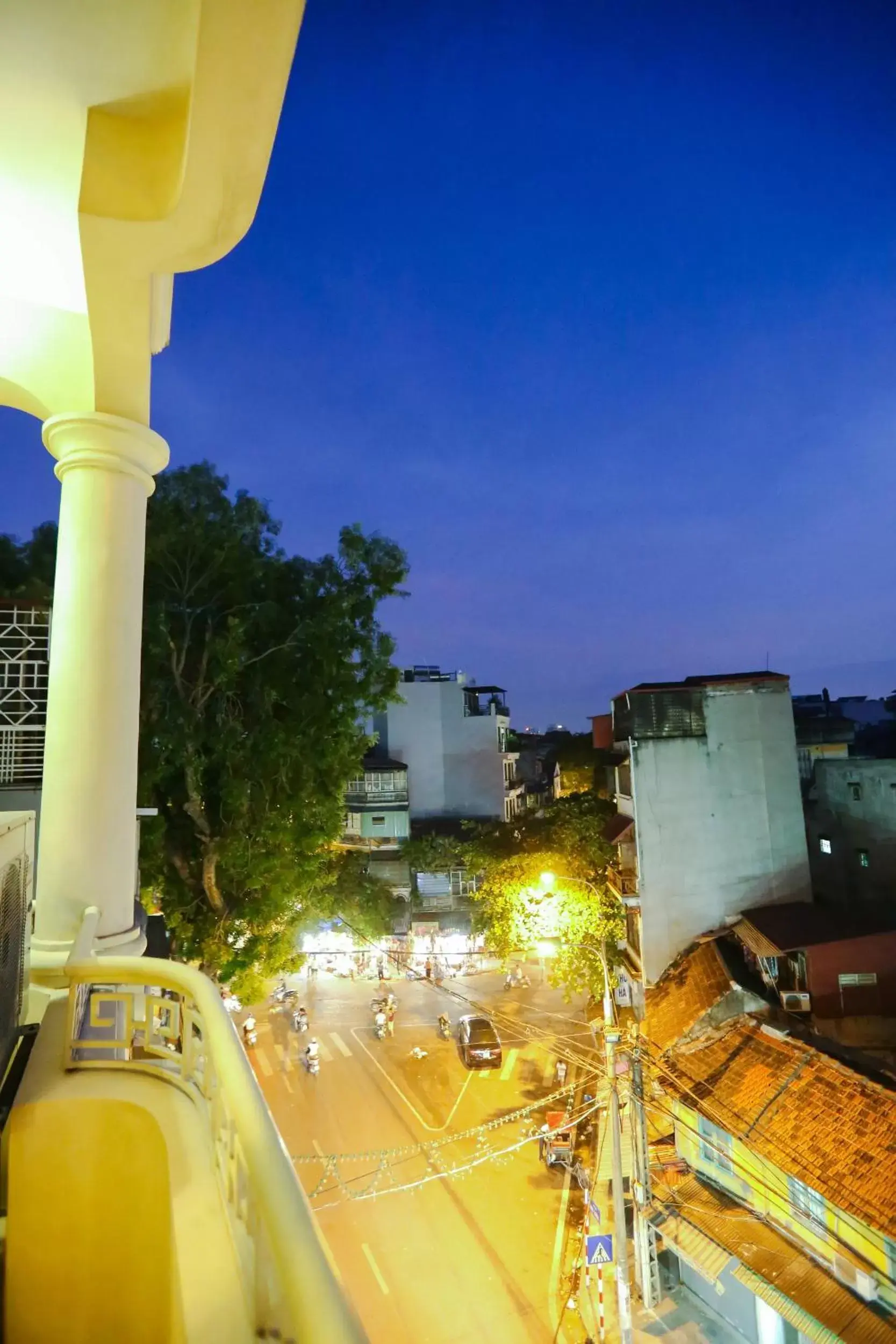 City view in Hanoi Little Town Hotel