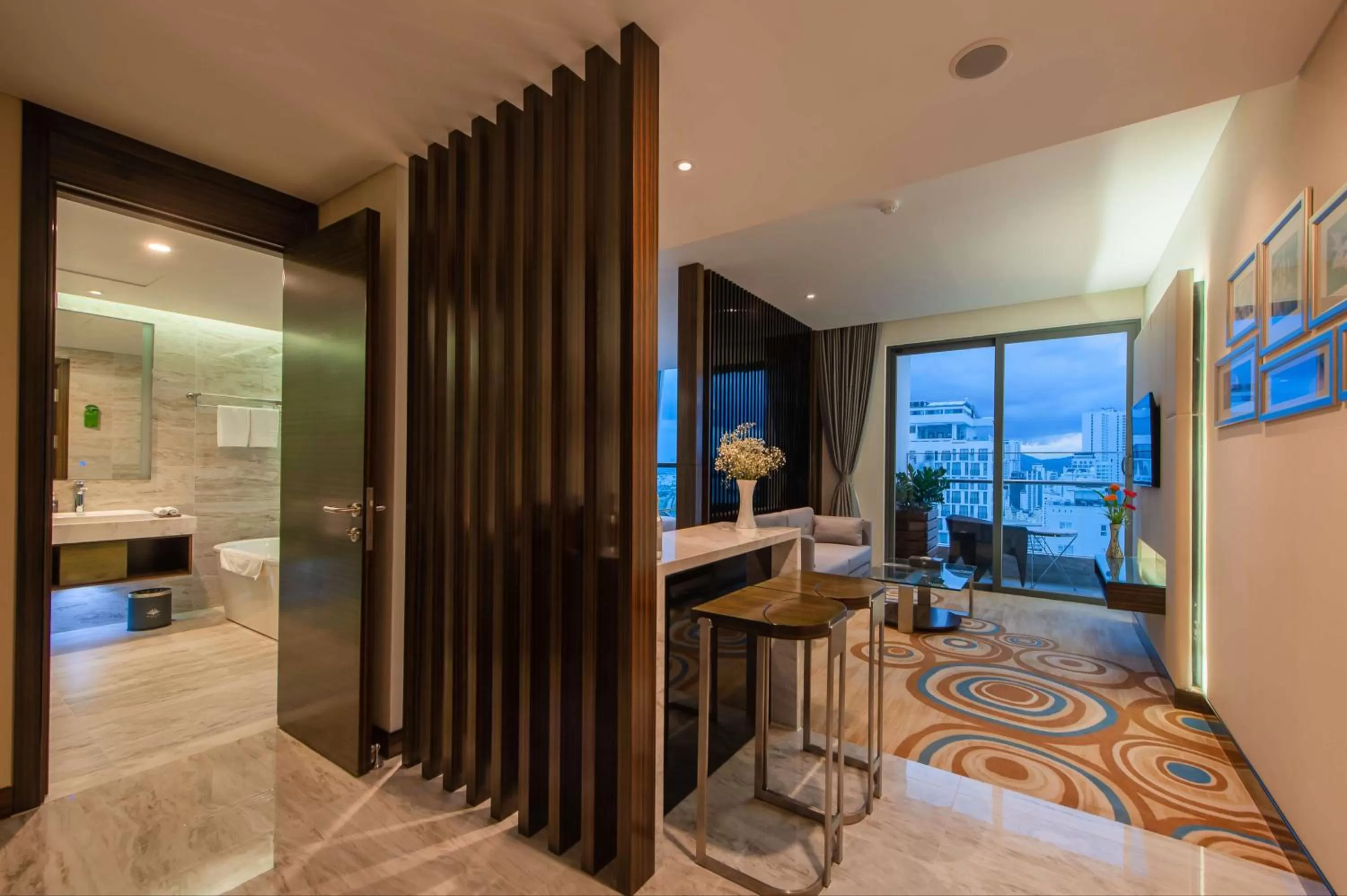 Living room in Queen Ann Nha Trang Hotel