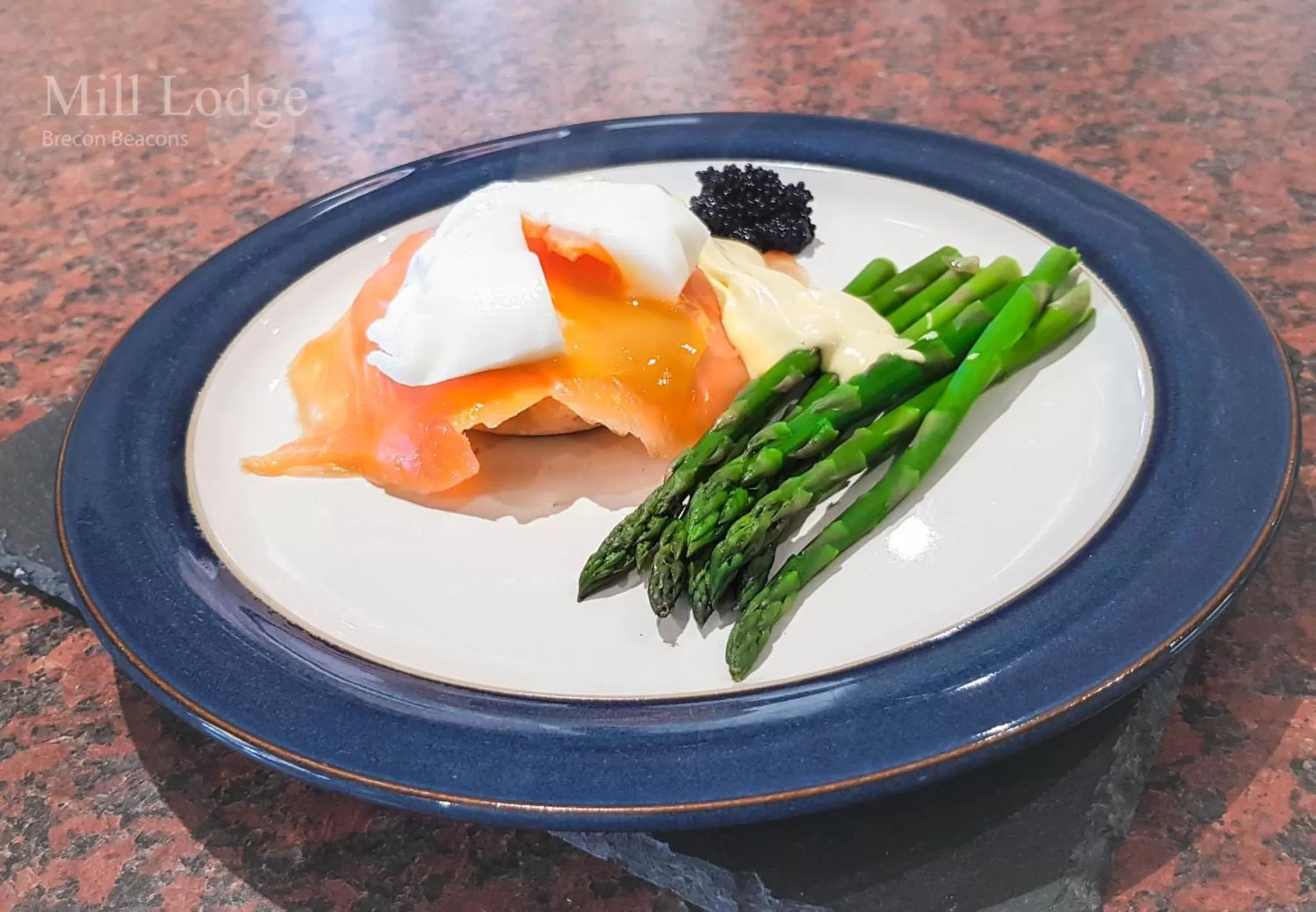 Food close-up in Mill Lodge-Brecon Beacons