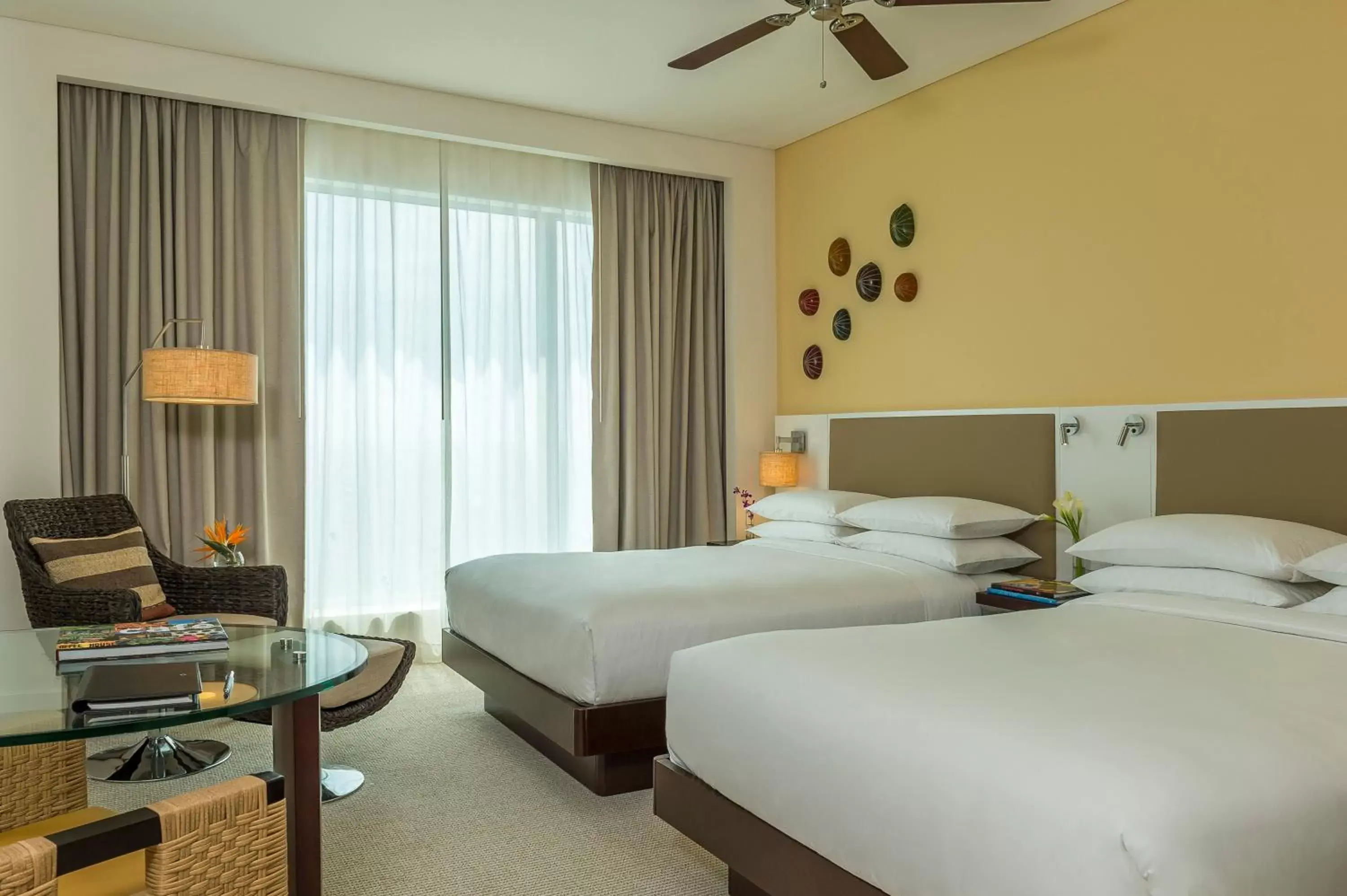 Double Room with Two Double Beds and Ocean View - Club Access in Hyatt Regency Cartagena