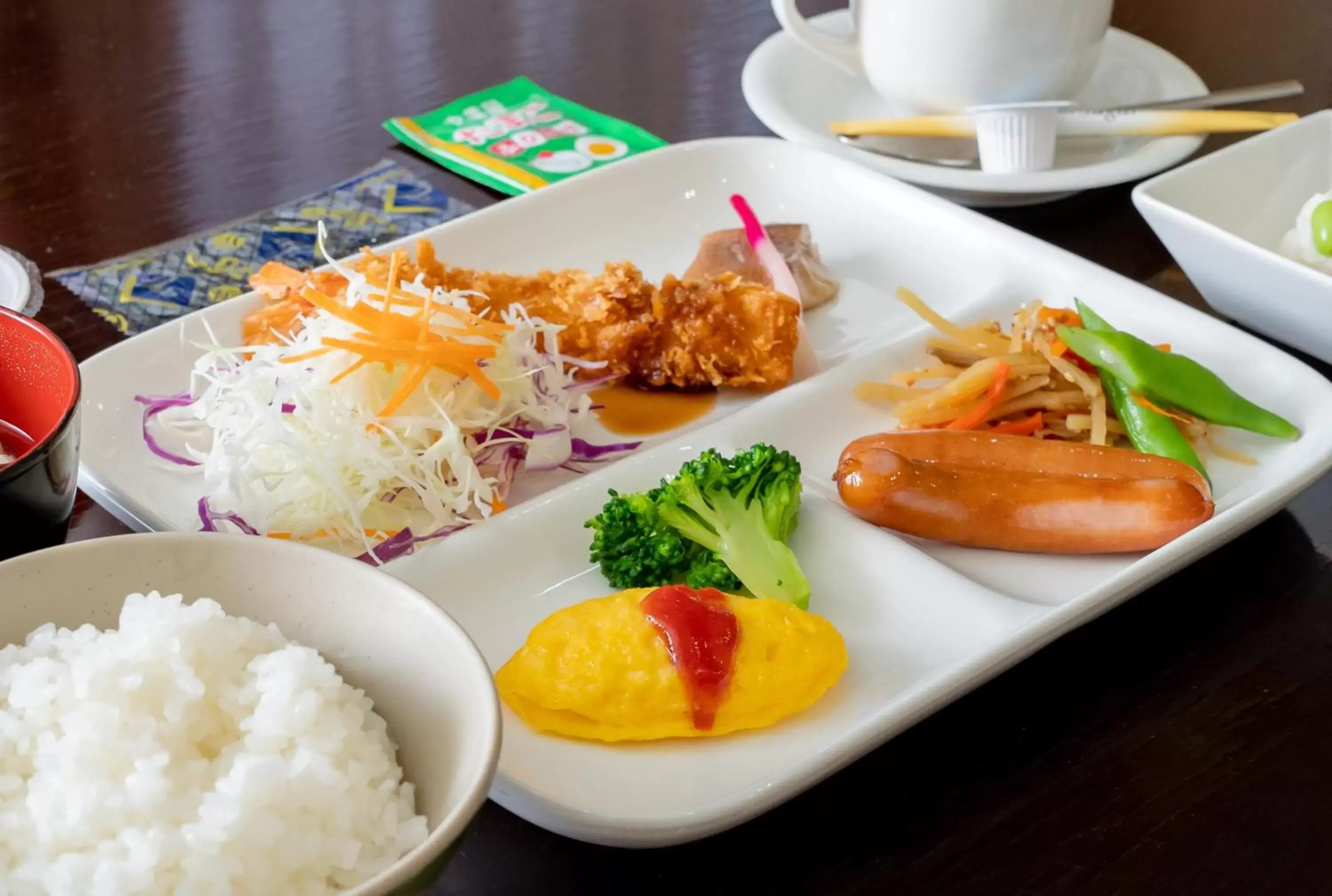 Food in Oyama Palace Hotel