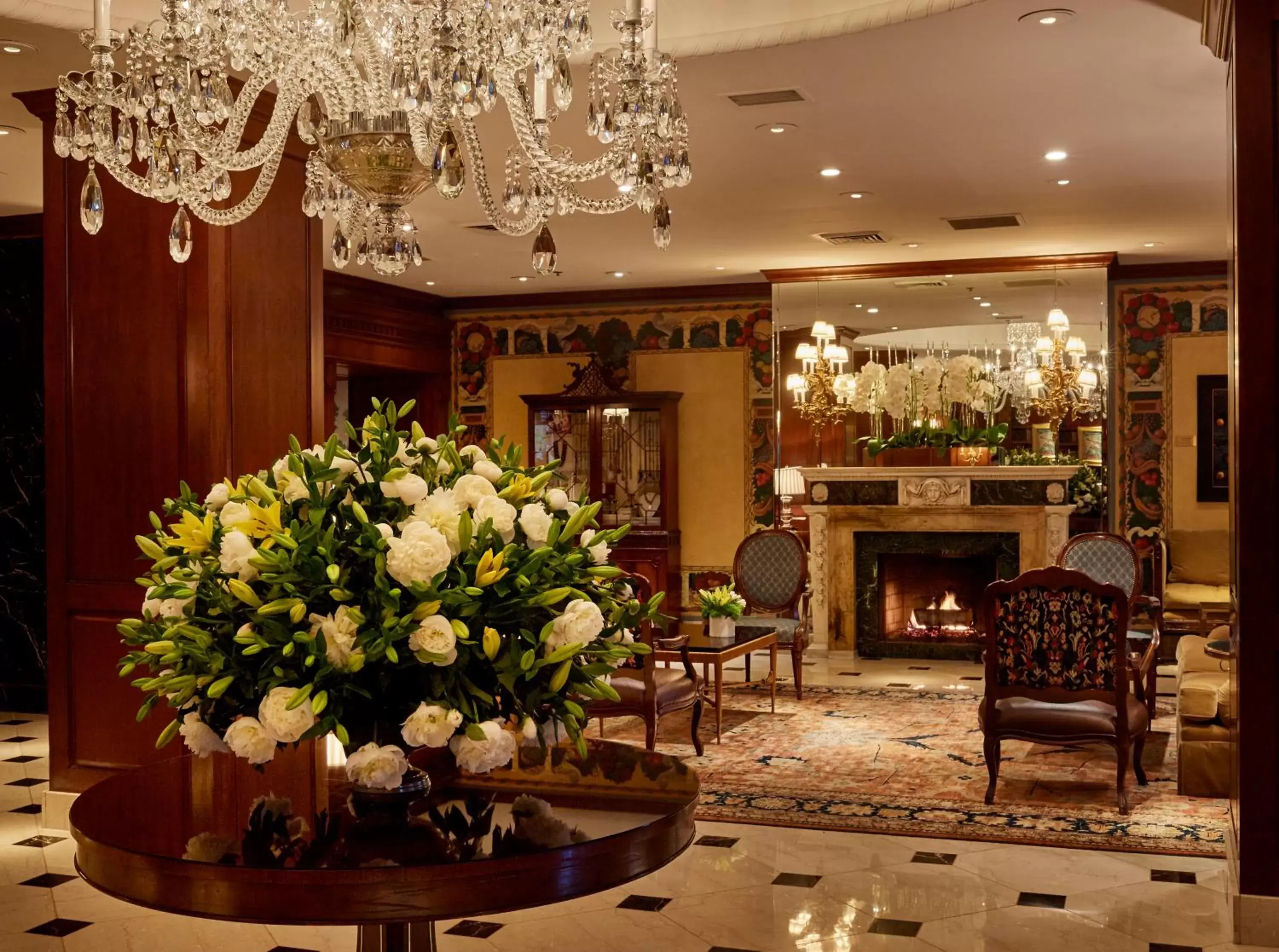 Lobby or reception in The Townsend Hotel