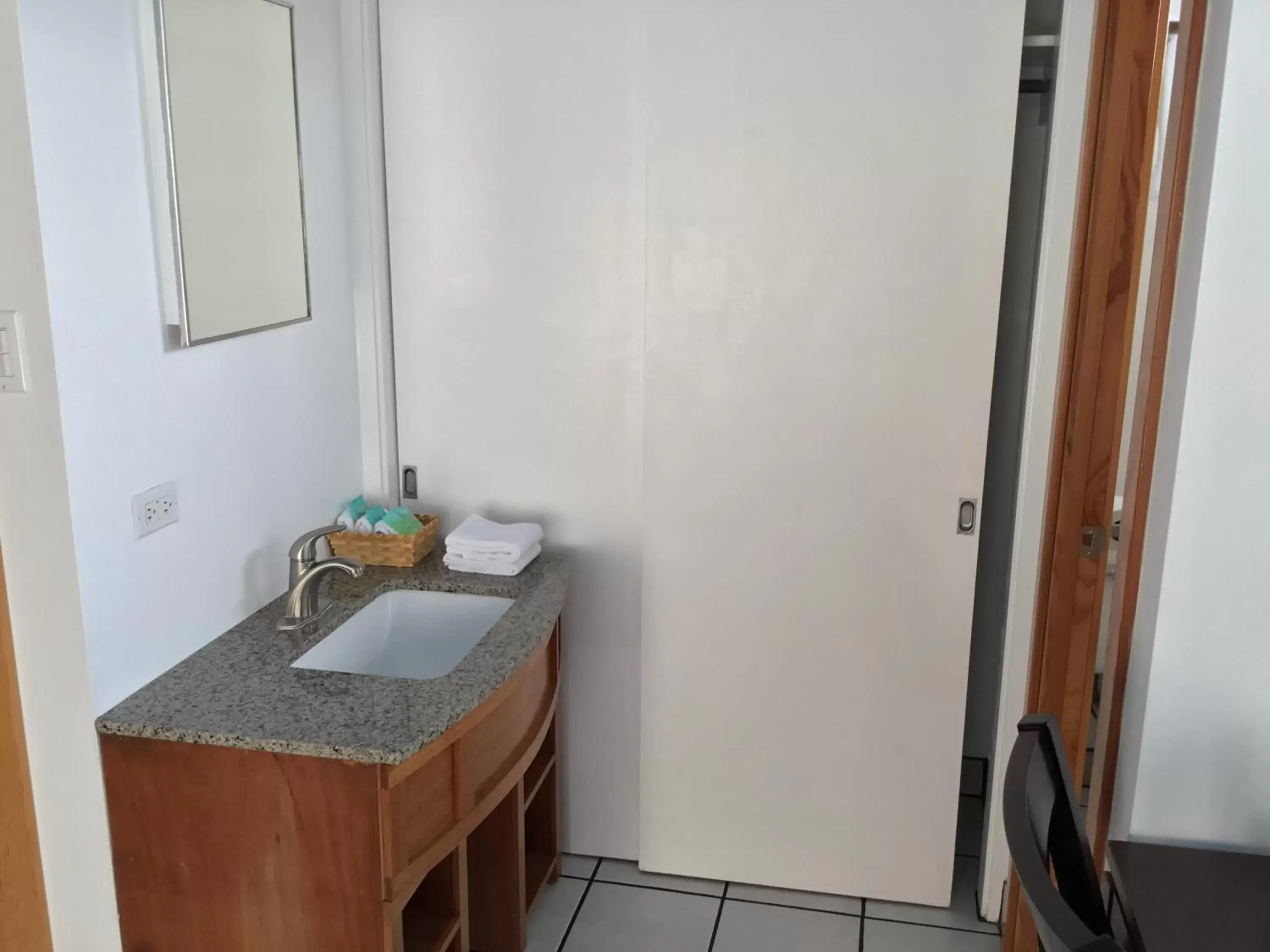 Bathroom in Holiday Surf Hotel (with full kitchen)