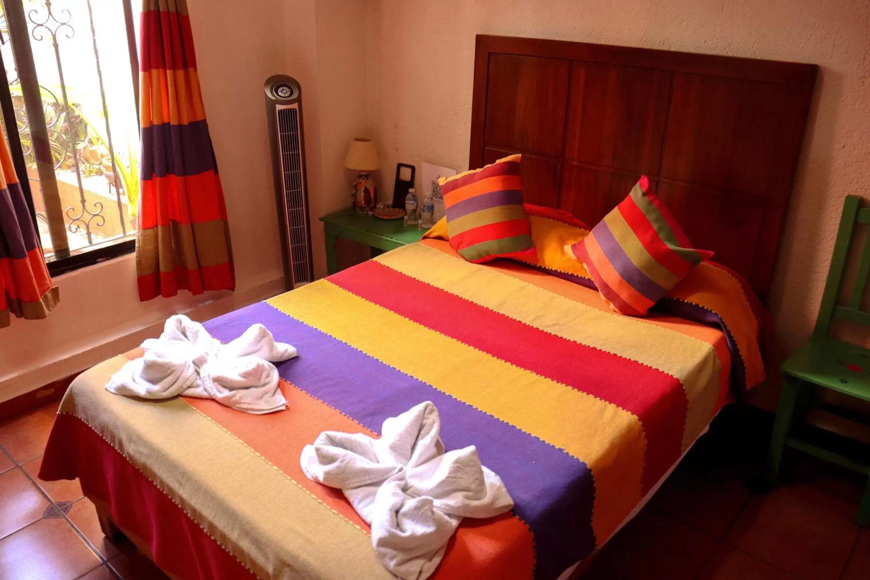 Area and facilities, Bed in Posada Don Mario