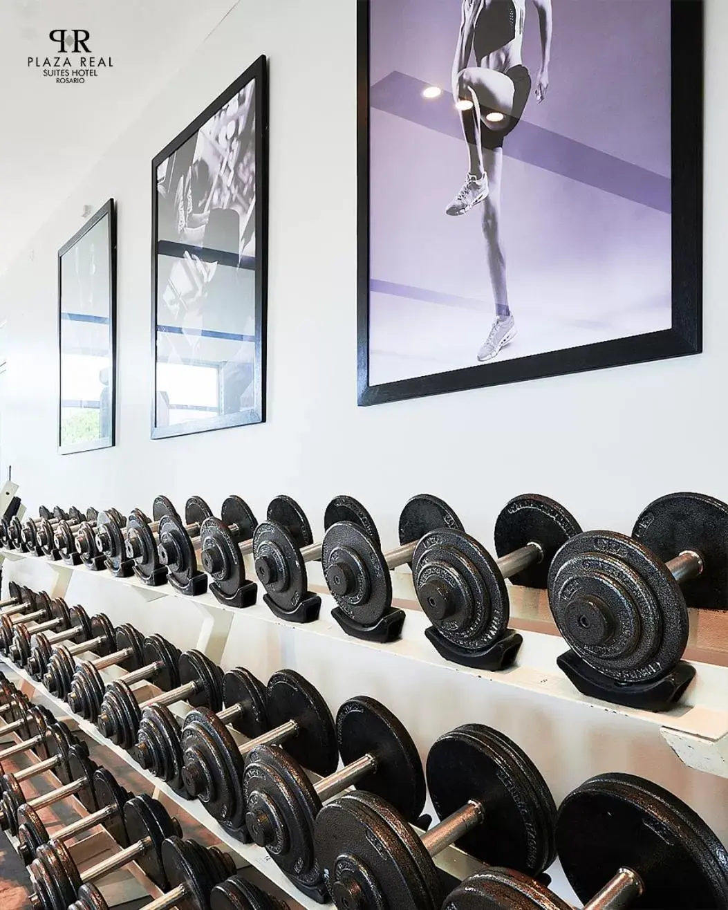 Fitness centre/facilities, Fitness Center/Facilities in Plaza Real Suites Hotel