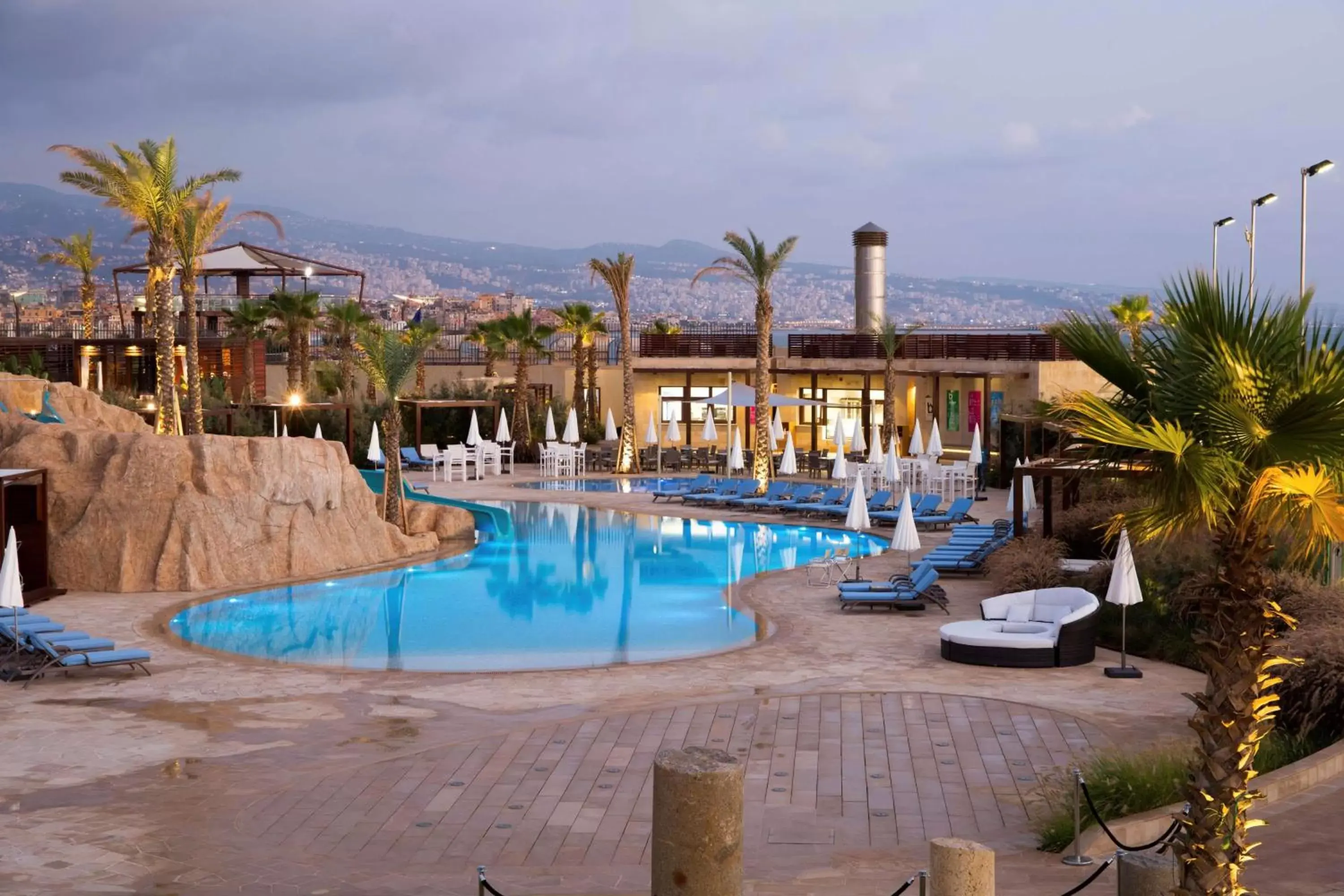 Pool view, Swimming Pool in Kempinski Summerland Hotel & Resort Beirut