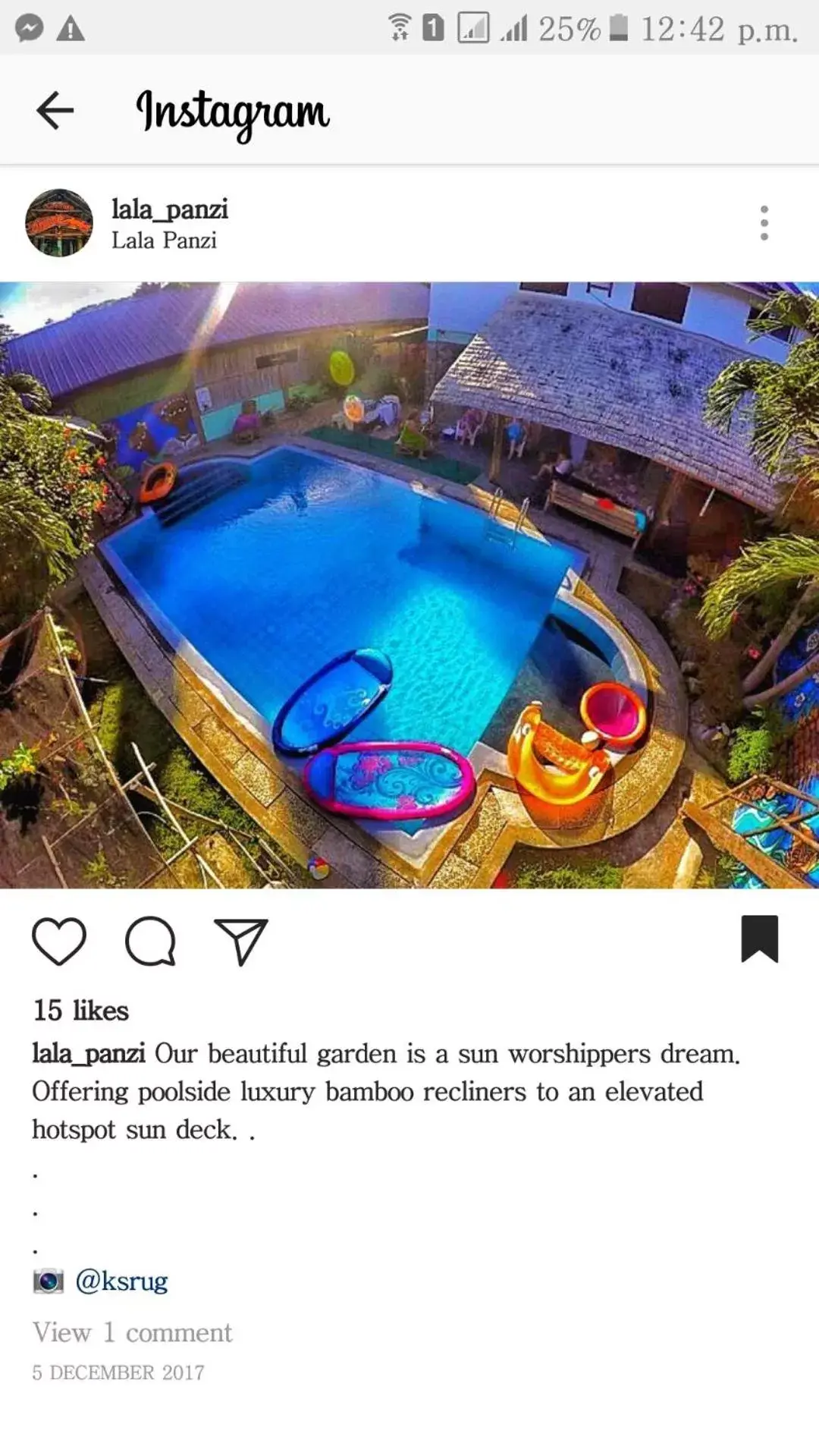 Swimming pool, Pool View in Lala Panzi Bed and Breakfast