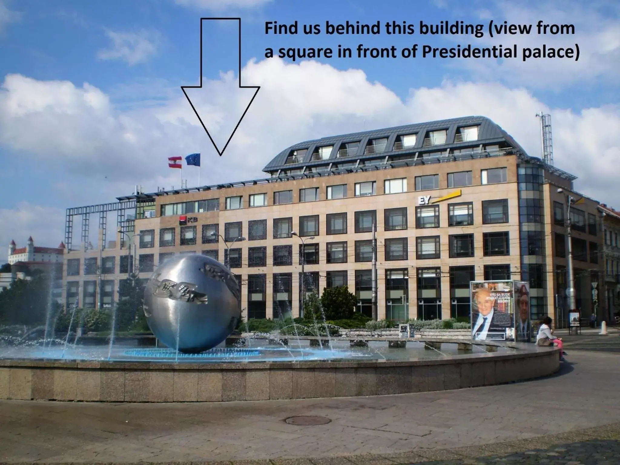 Property building in Pension Petit Property building in Pension Petit