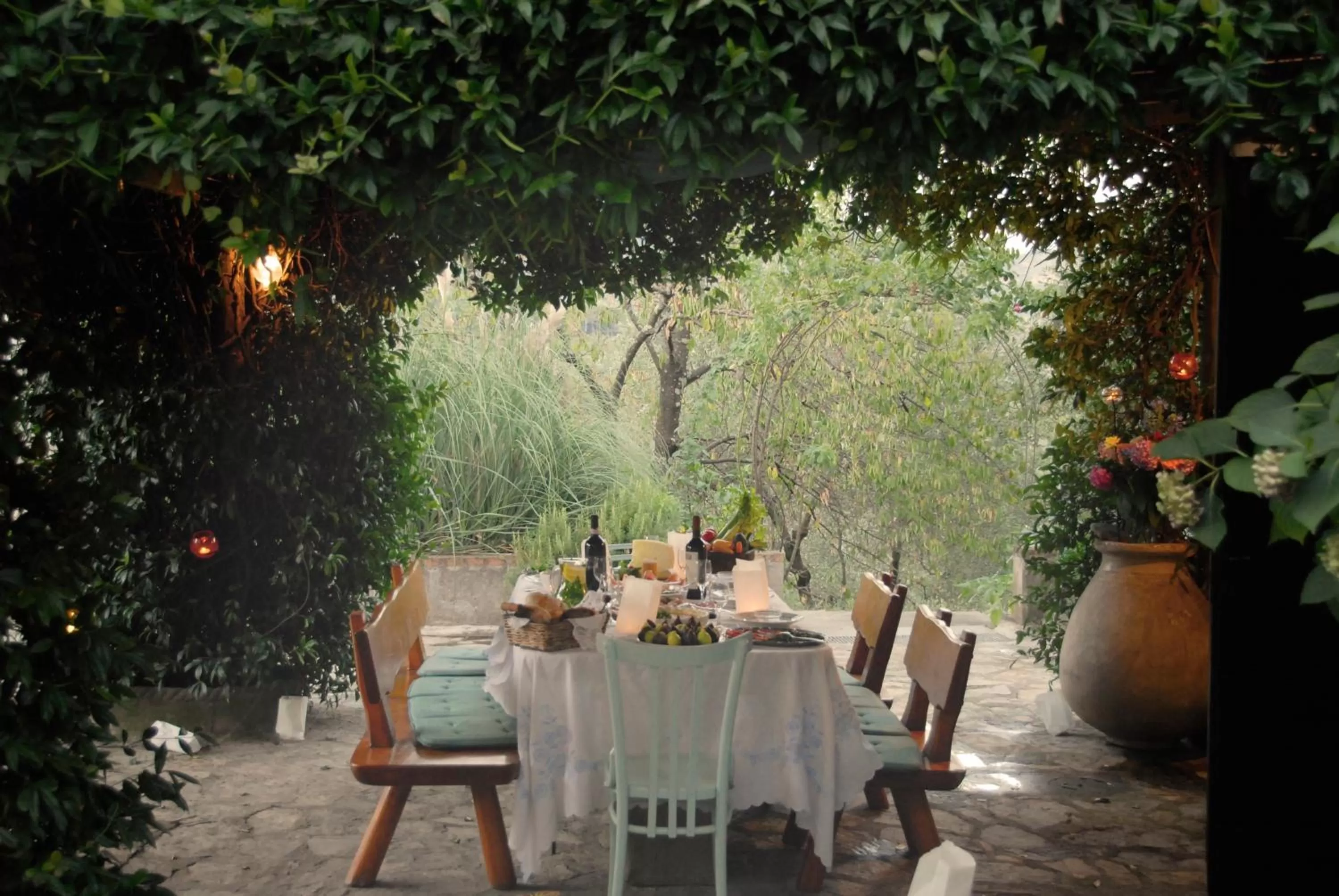 BBQ facilities in Casa del Pino