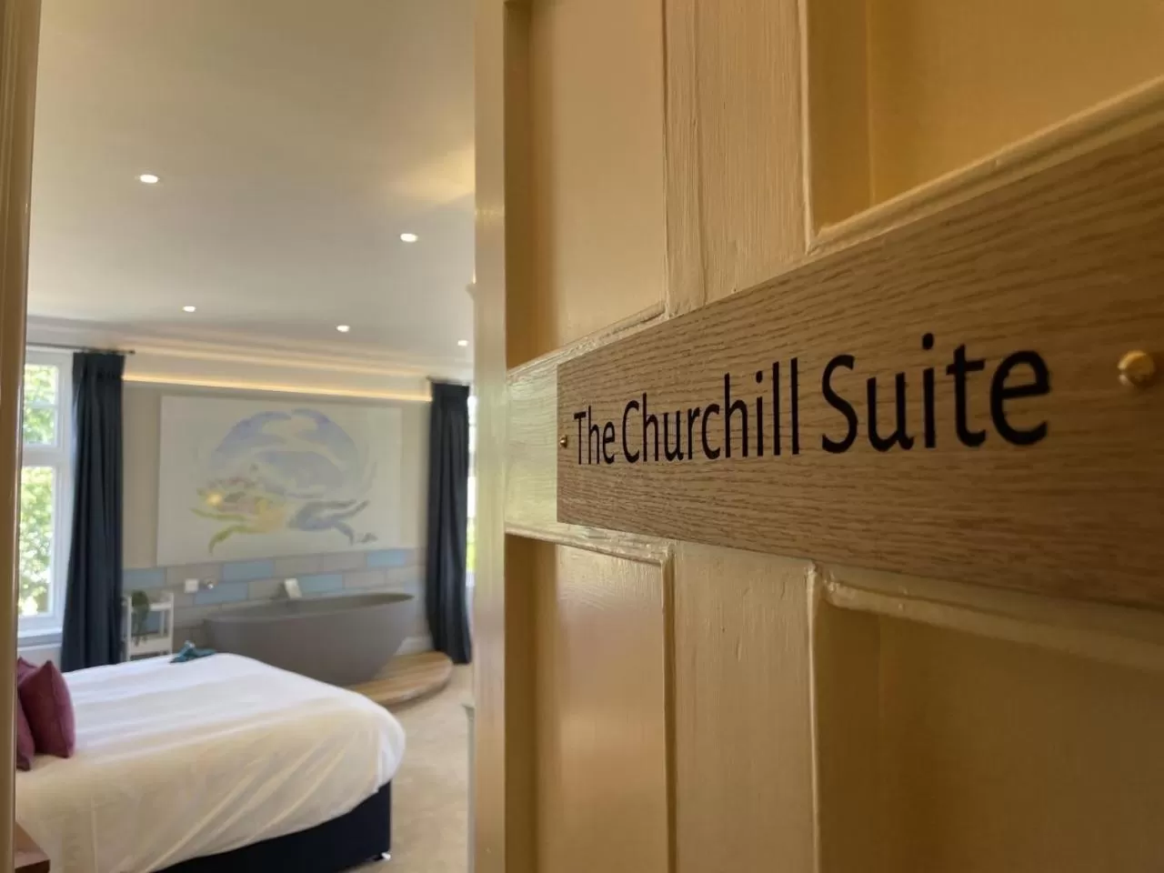 Bed in The Randolph Hotel