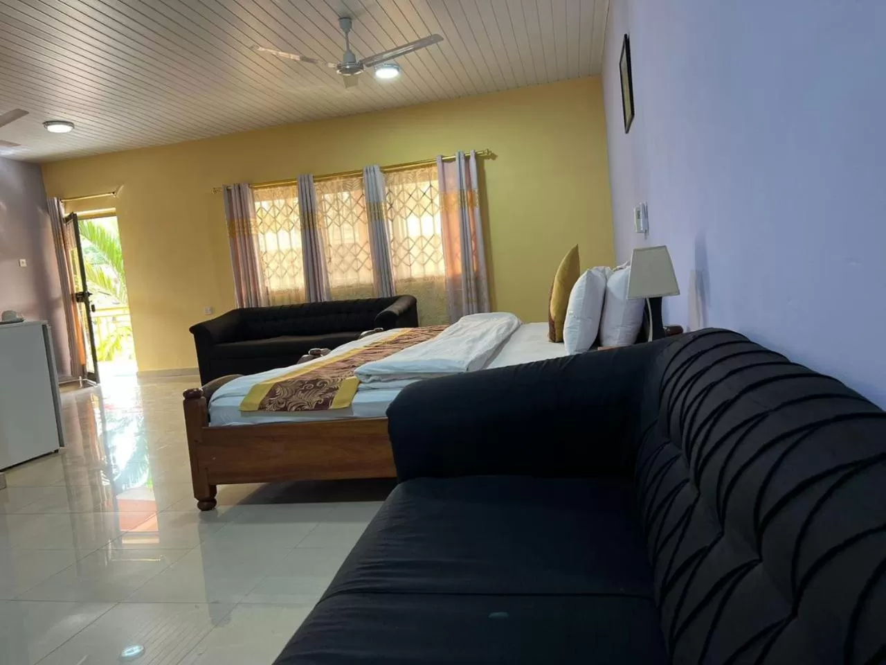 Photo of the whole room, Bed in Hans Cottage Botel