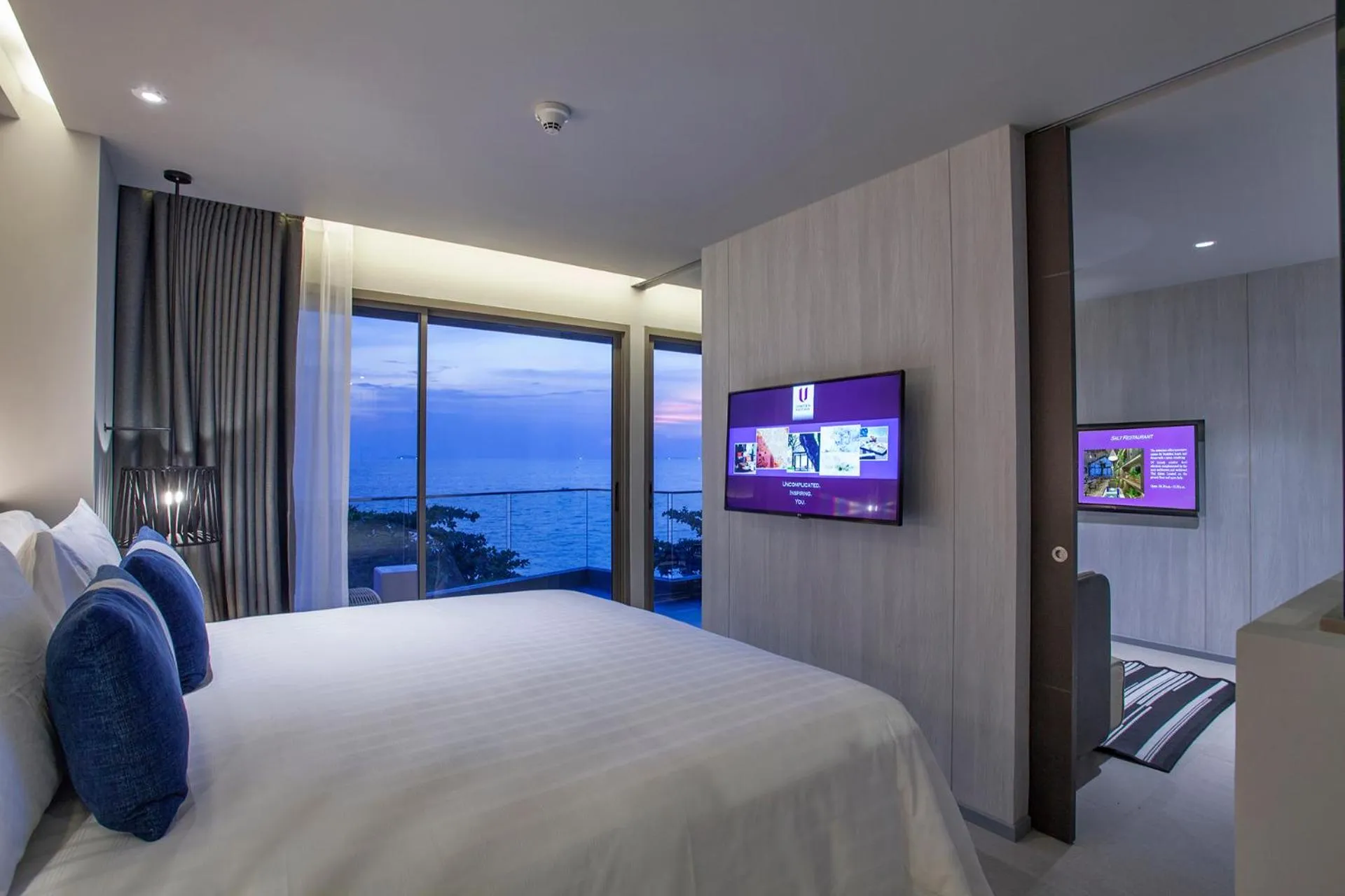 Balcony/Terrace, Bed in U Jomtien Pattaya