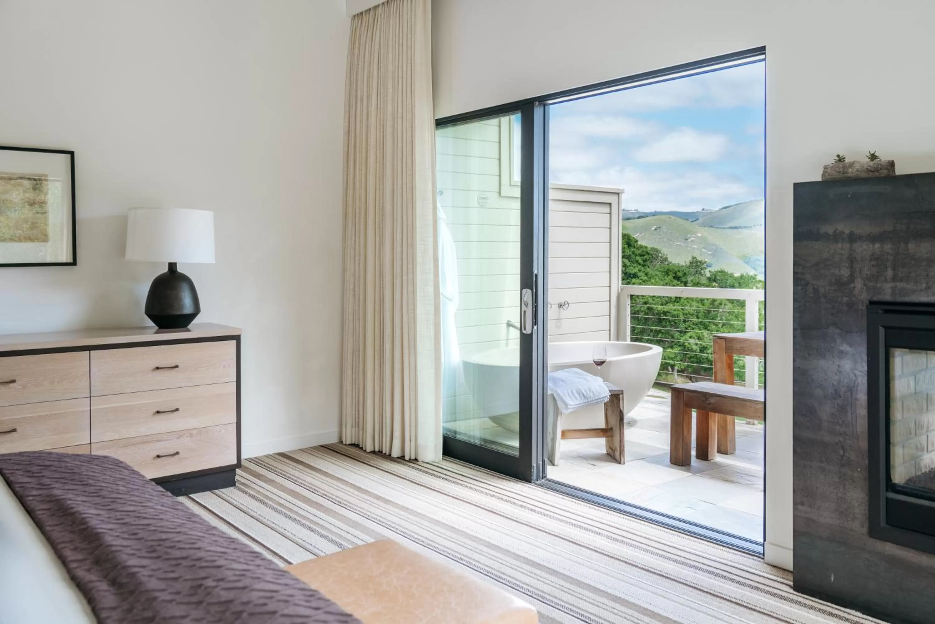 Bedroom, Bed in Carmel Valley Ranch, in The Unbound Collection by Hyatt