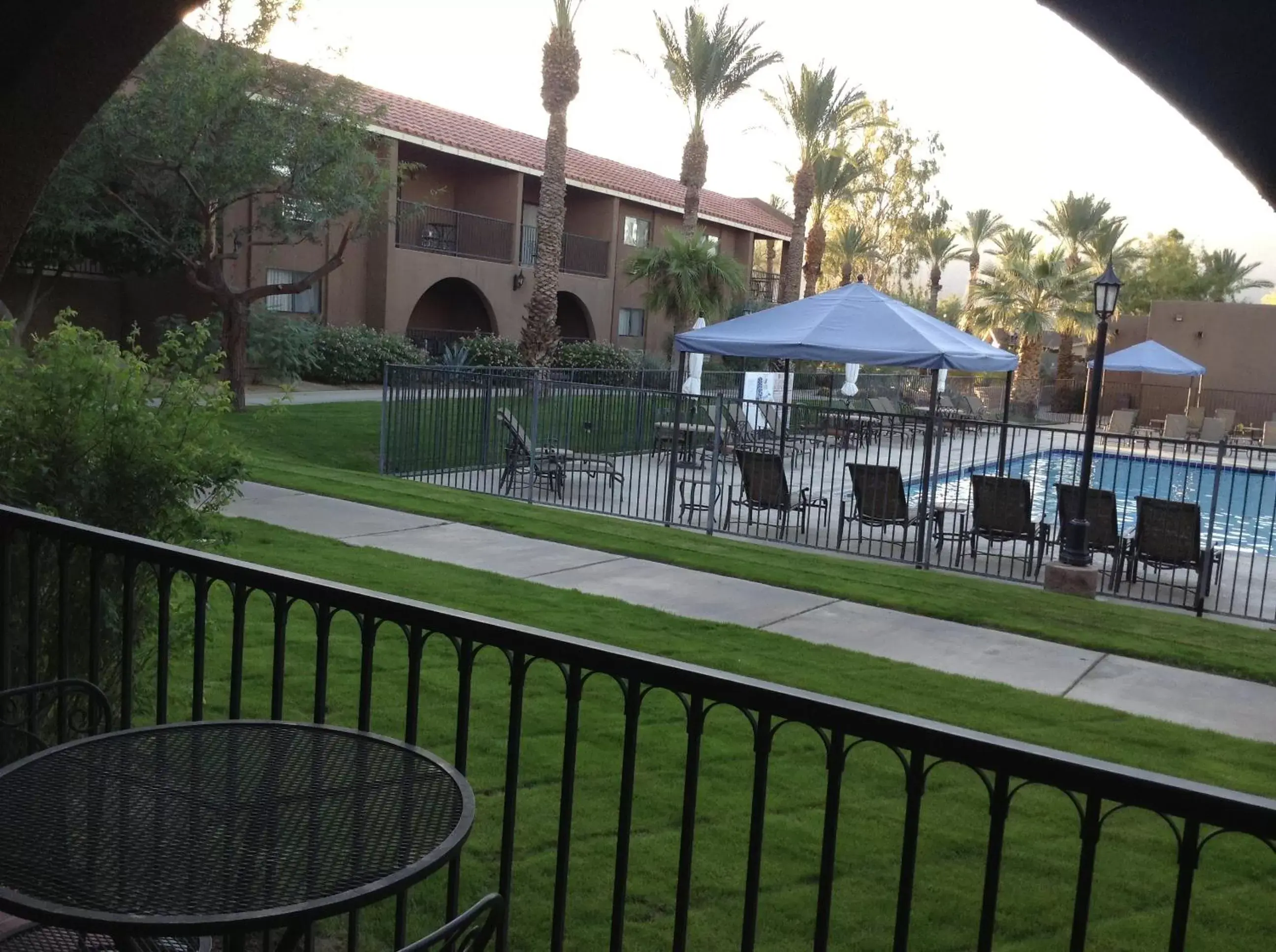 Facade/entrance in Borrego Springs Resort and Spa Facade/entrance in Borrego Springs Resort and Spa