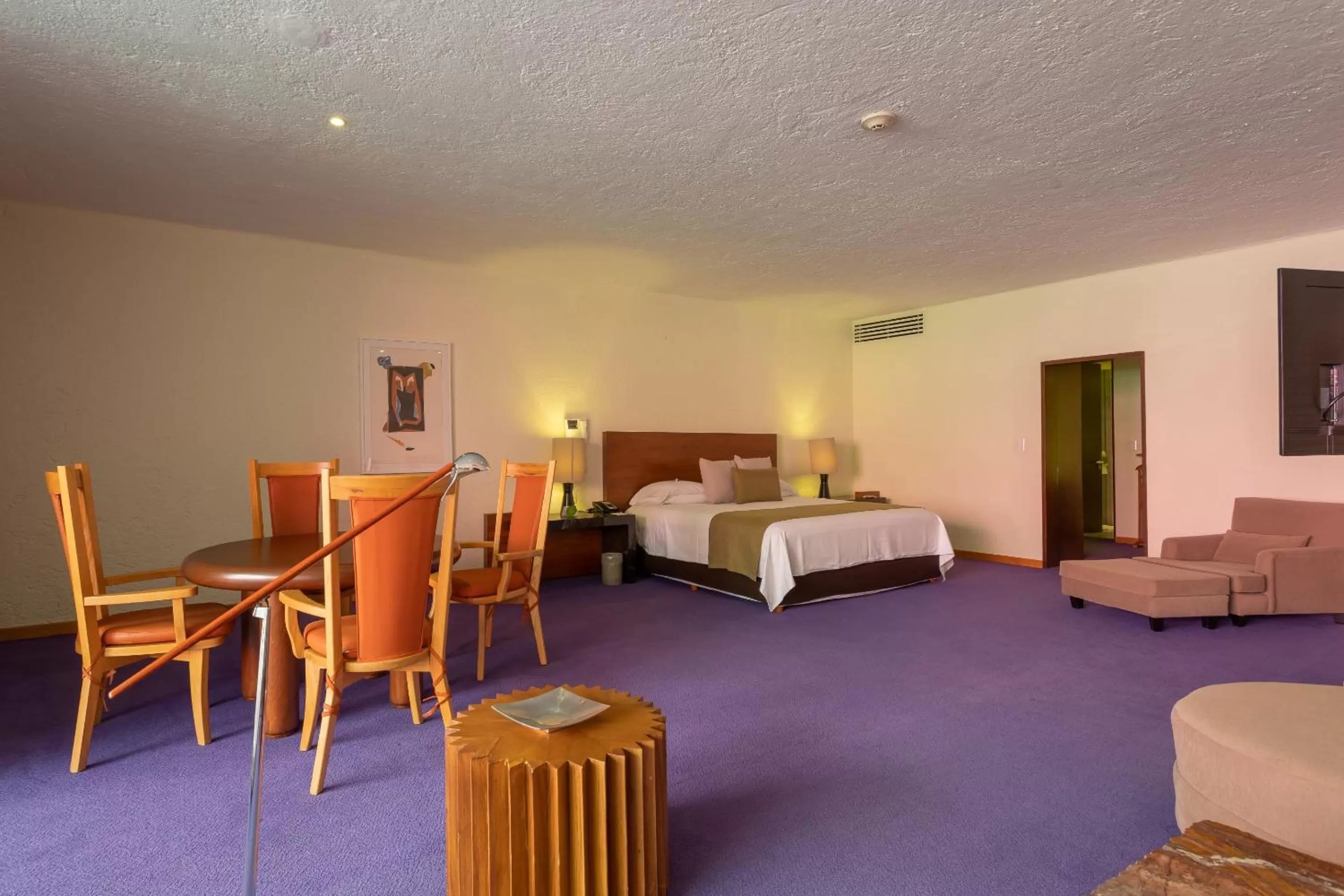 Bedroom, Bed in Camino Real Polanco Mexico