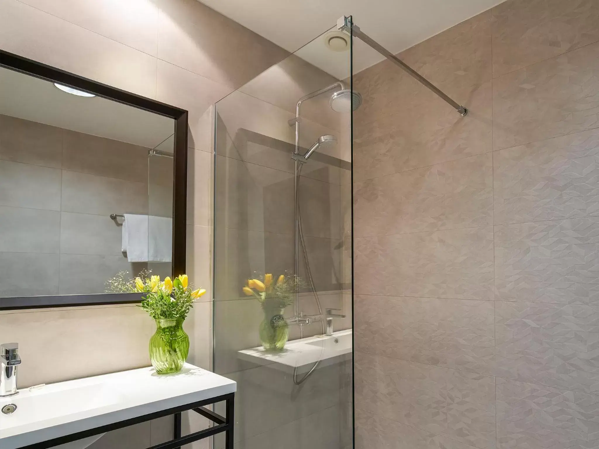 Shower, Bathroom in Hotel Plaza Las Matas