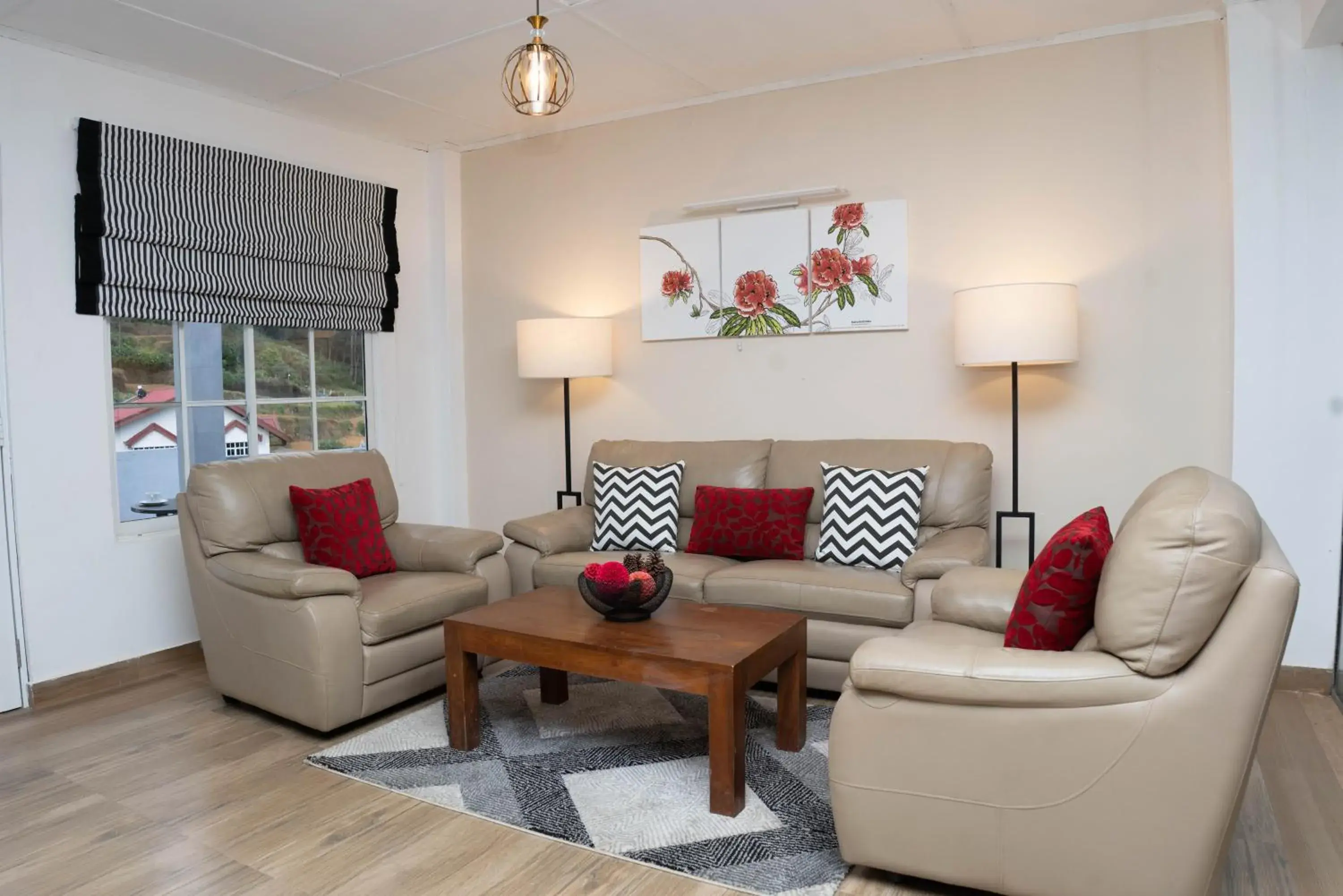 Living room, Seating Area in Forest View Lodge