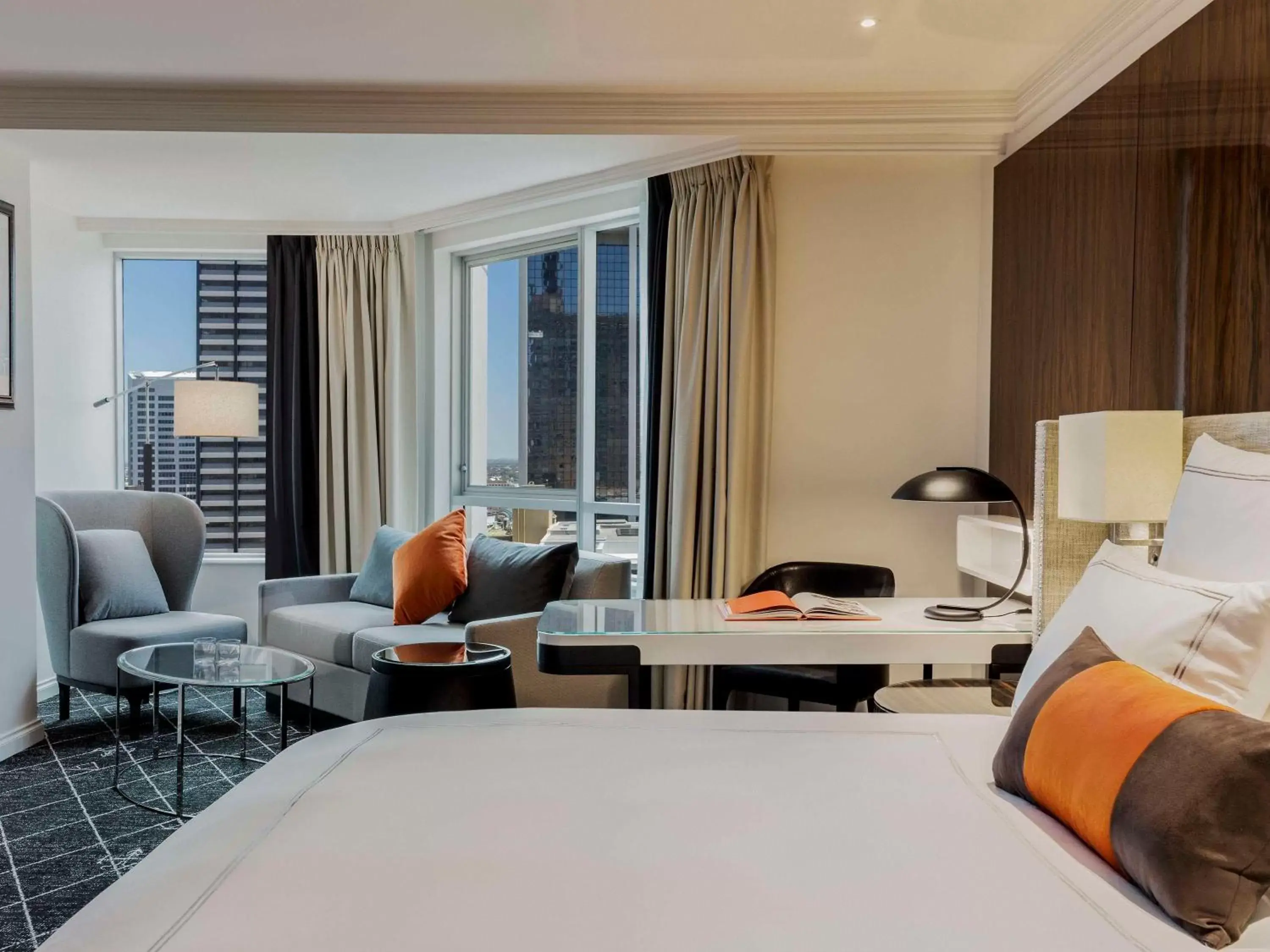 Bedroom in Swissotel Sydney