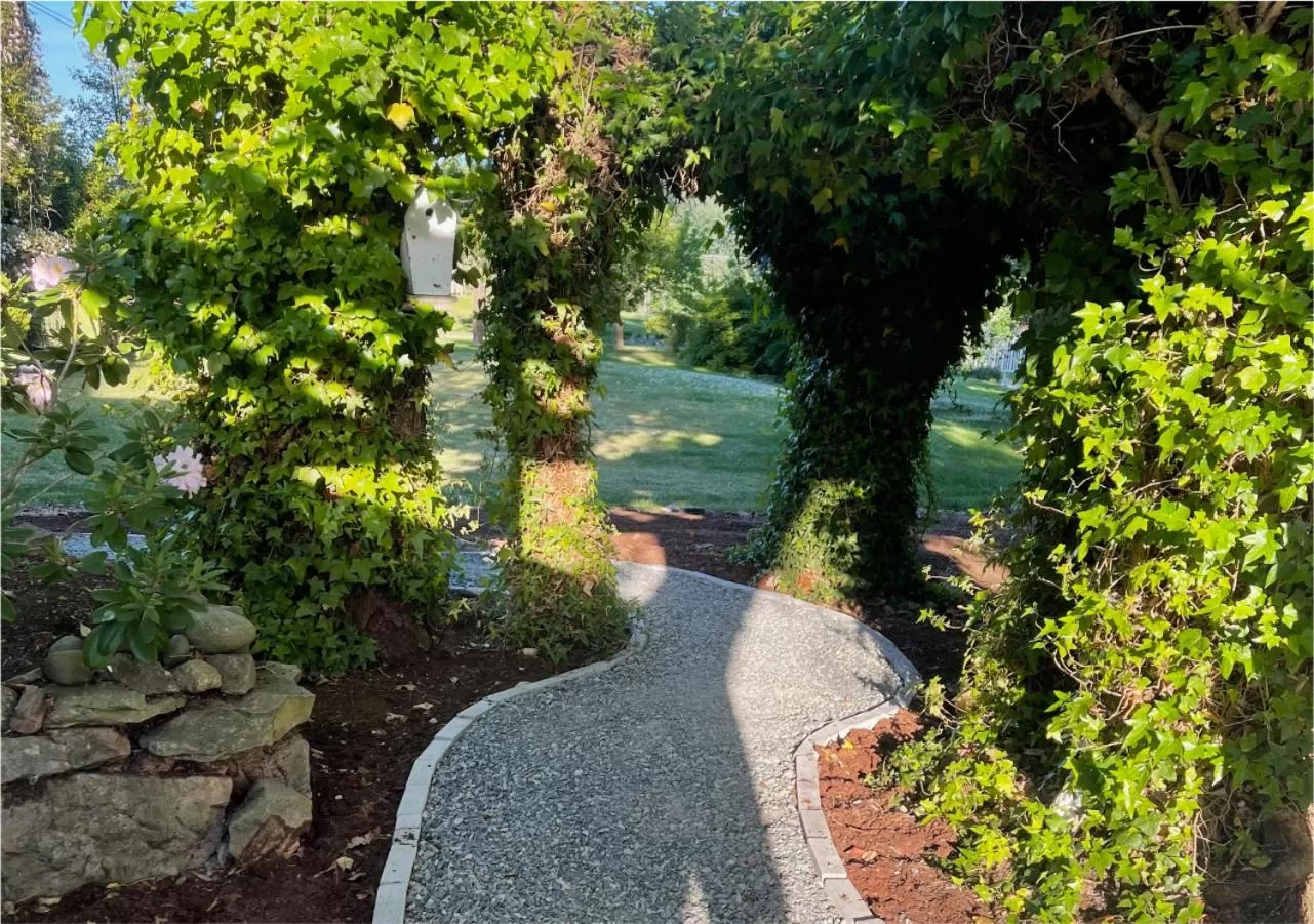 Garden in Quarrystone House B&B