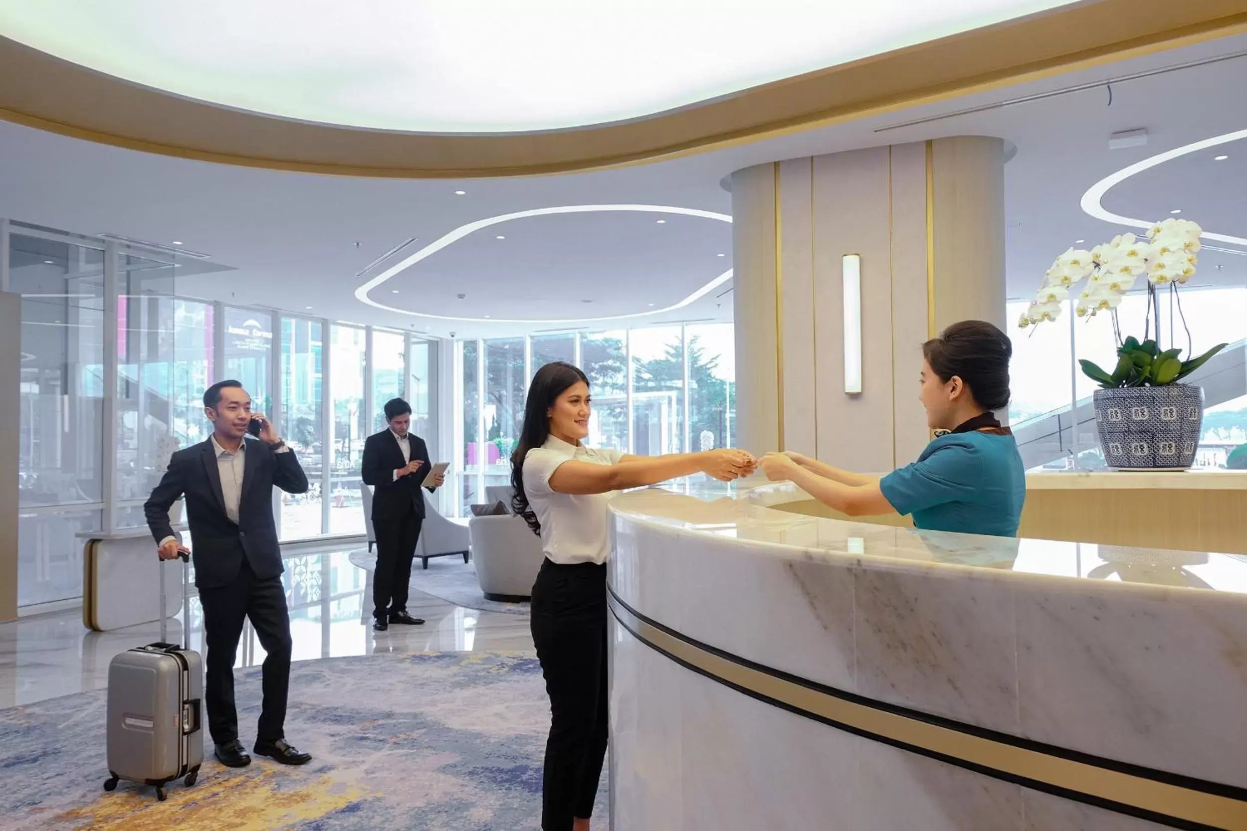 Lobby or reception in Atria Hotel Gading Serpong